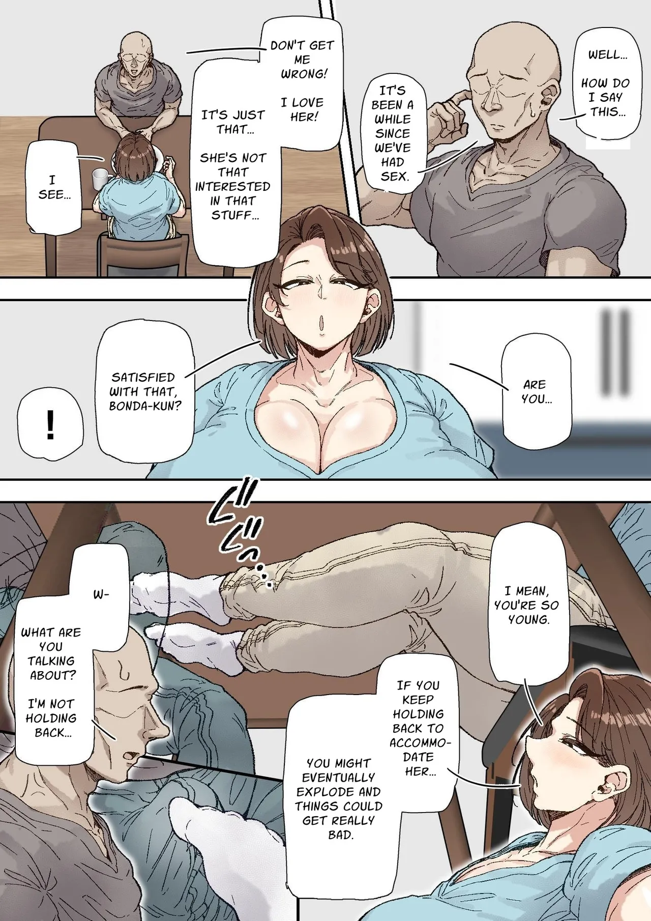 [Marui Square]Morikawa Minako (42) Beit-saki no Deka Chin-kun ni Assari Kan Ochi | Minako Morikawa (42) Easily Falls to the Big Dick Guy at Work[English] [Solid Rose] Page 5