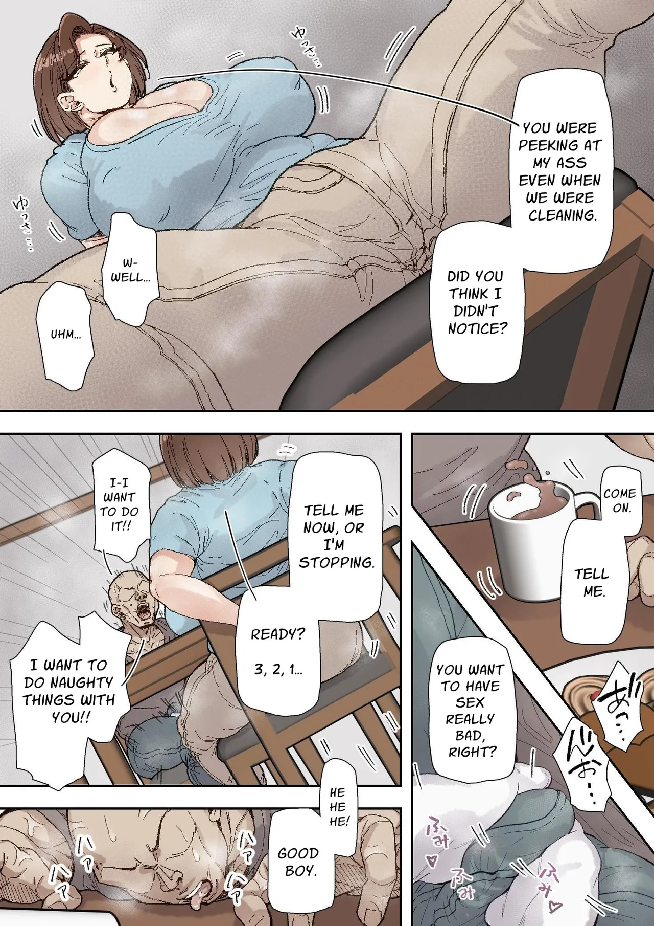[Marui Square]Morikawa Minako (42) Beit-saki no Deka Chin-kun ni Assari Kan Ochi | Minako Morikawa (42) Easily Falls to the Big Dick Guy at Work[English] [Solid Rose] Page 7