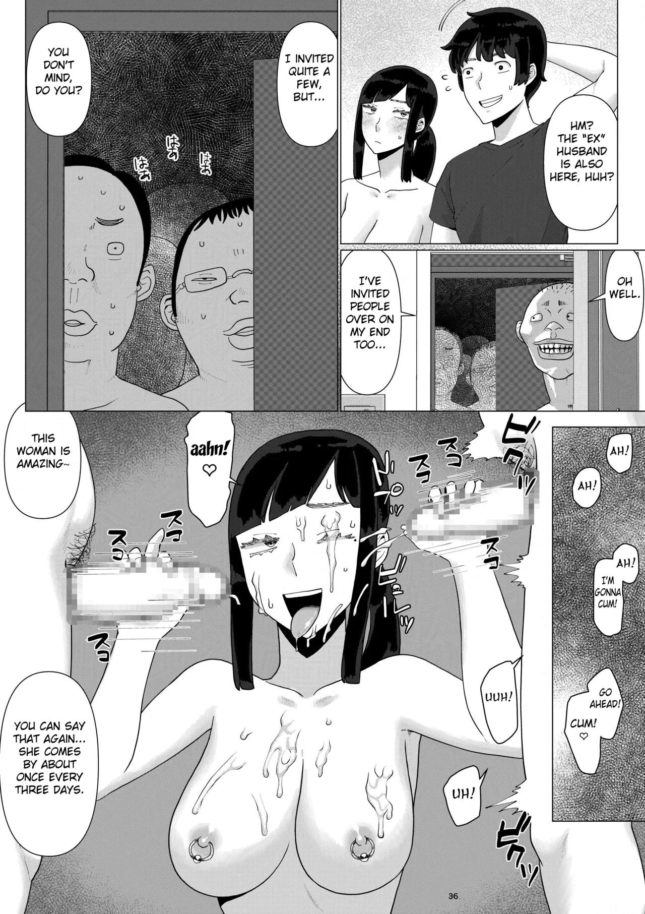 [Jigoku no Nyanko]Chieri-san wa Makerarenai! 3 -Otto Kounin de Dare no Seishi demo Jusei suru Hentai Benki Zuma- Dai 5-kan[English] [Fated Circle] Page 38