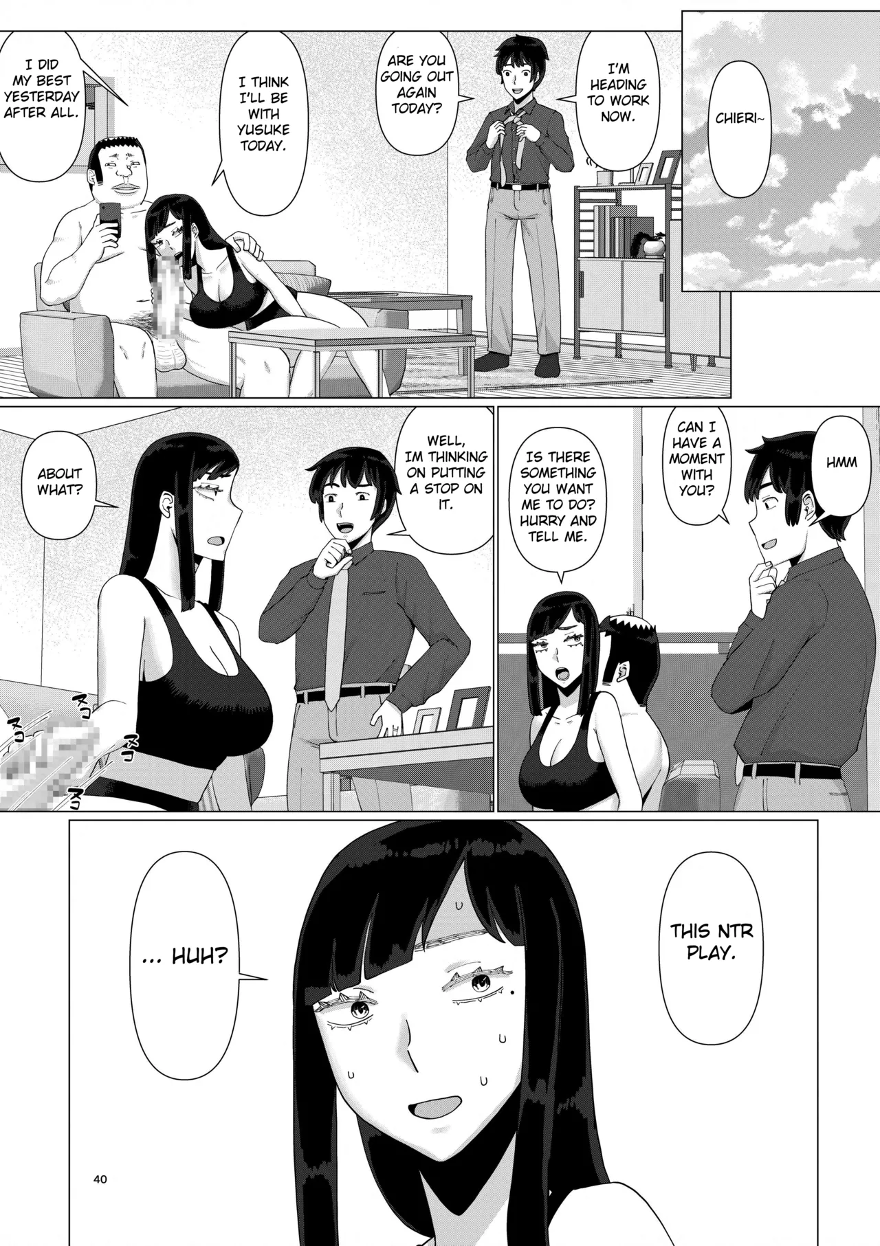 [Jigoku no Nyanko]Chieri-san wa Makerarenai! 3 -Otto Kounin de Dare no Seishi demo Jusei suru Hentai Benki Zuma- Dai 5-kan[English] [Fated Circle] Page 42
