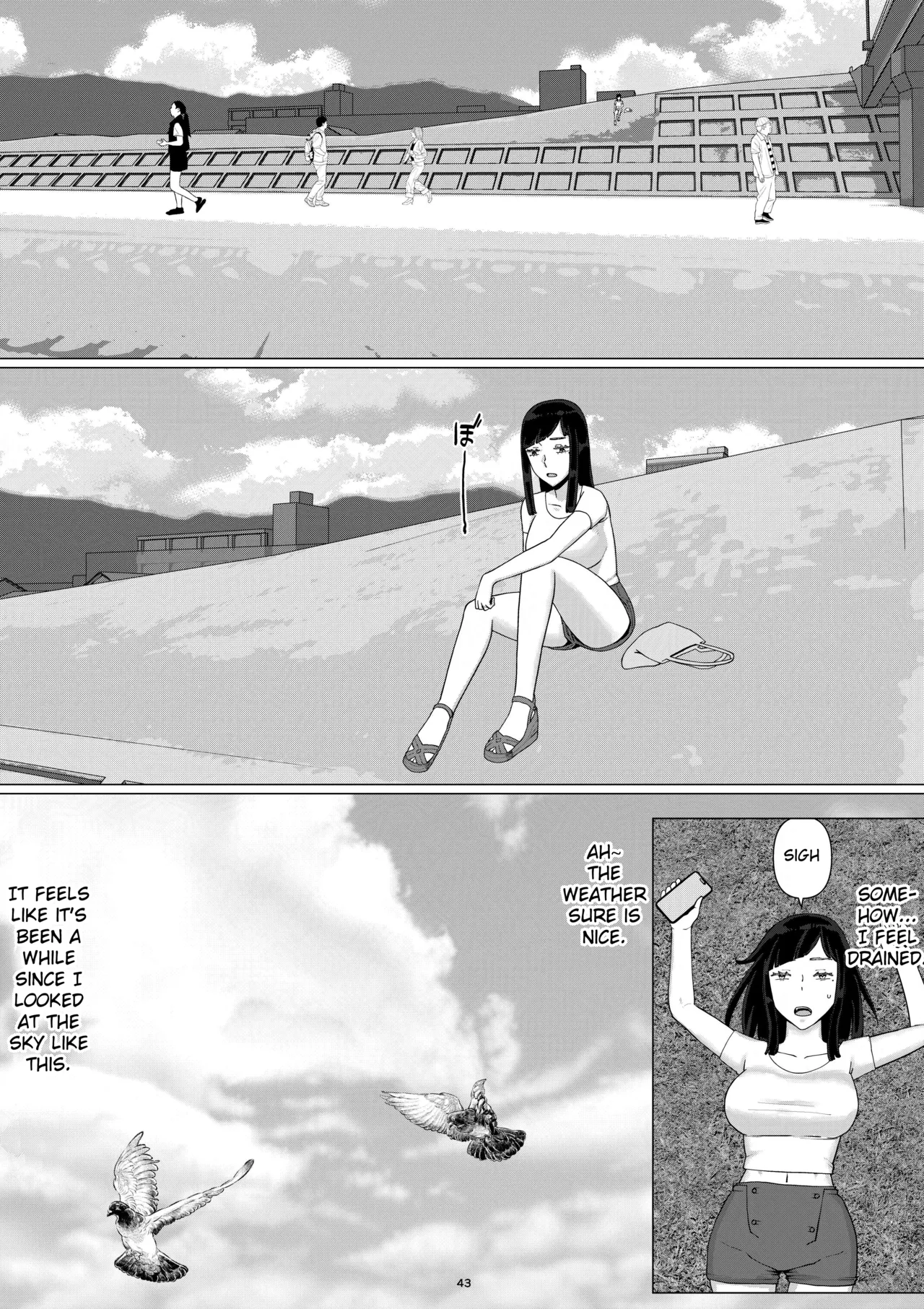 [Jigoku no Nyanko]Chieri-san wa Makerarenai! 3 -Otto Kounin de Dare no Seishi demo Jusei suru Hentai Benki Zuma- Dai 5-kan[English] [Fated Circle] Page 45