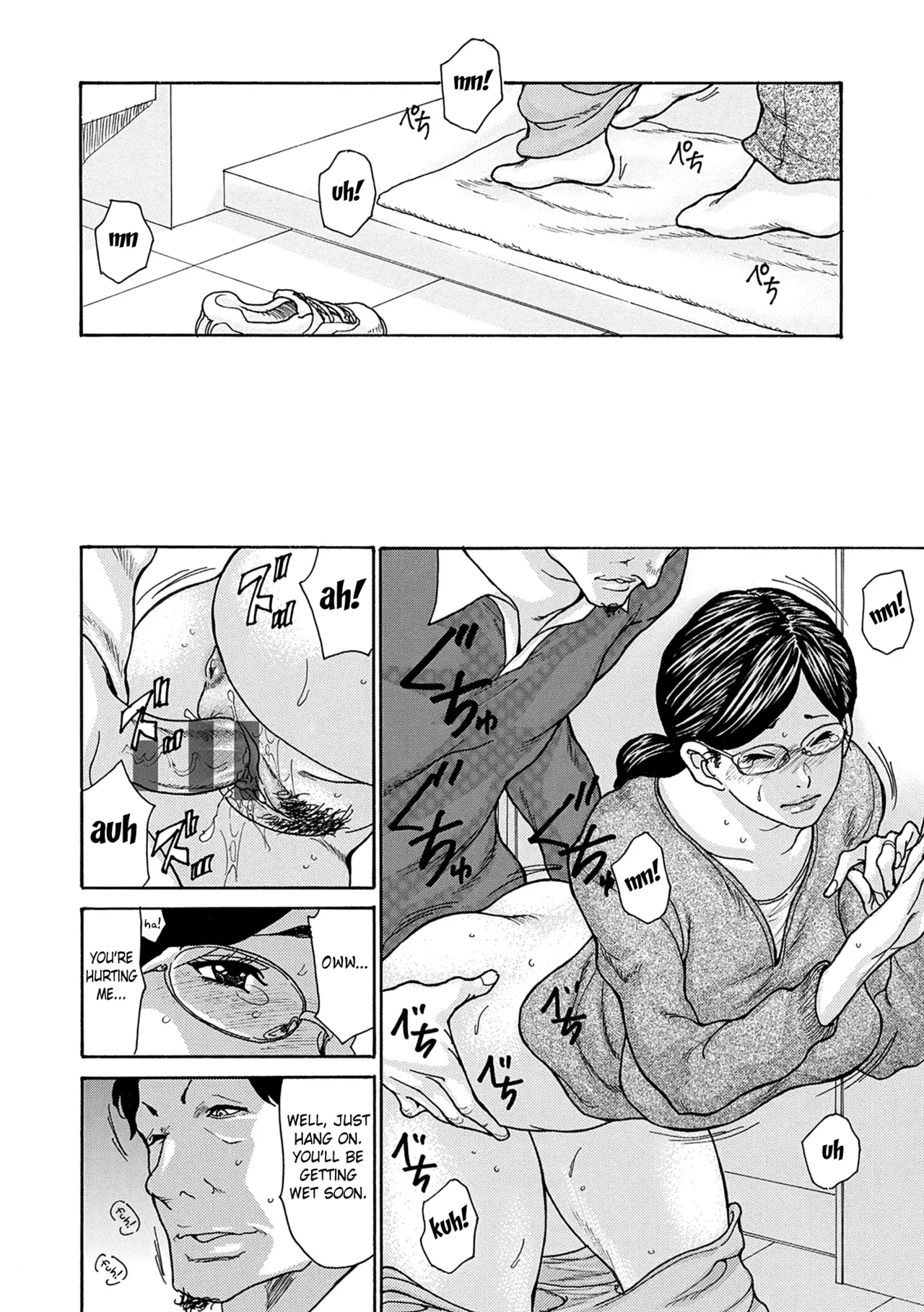 [Aoi Hitori]Shikkarimono no Tsuma ga Kinjo no Fushi ni Netorarete Kairaku Ochi Suru made chapter 1-4[Digital] [English] [Fated Circle] Page 53