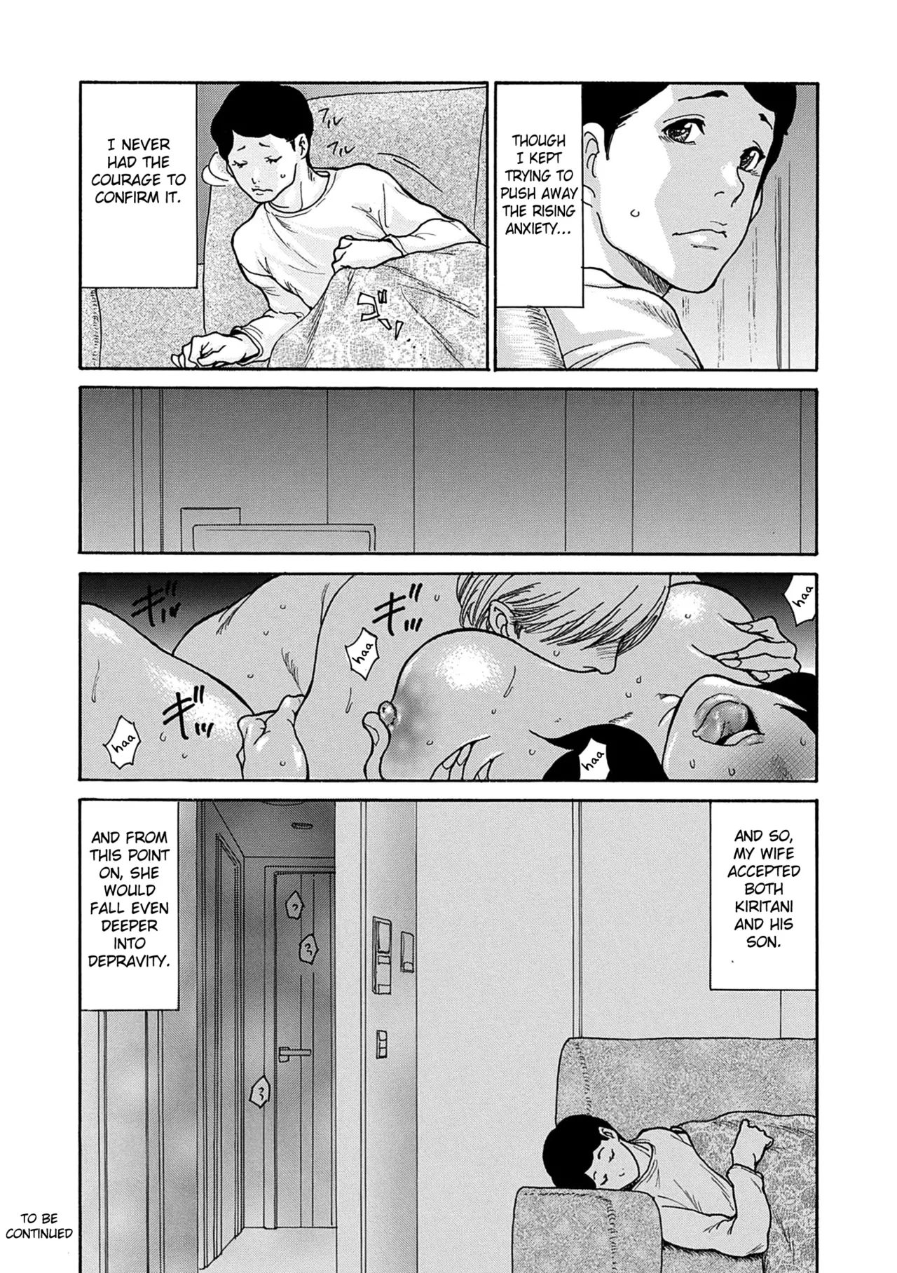 [Aoi Hitori]Shikkarimono no Tsuma ga Kinjo no Fushi ni Netorarete Kairaku Ochi Suru made chapter 1-4[Digital] [English] [Fated Circle] Page 99