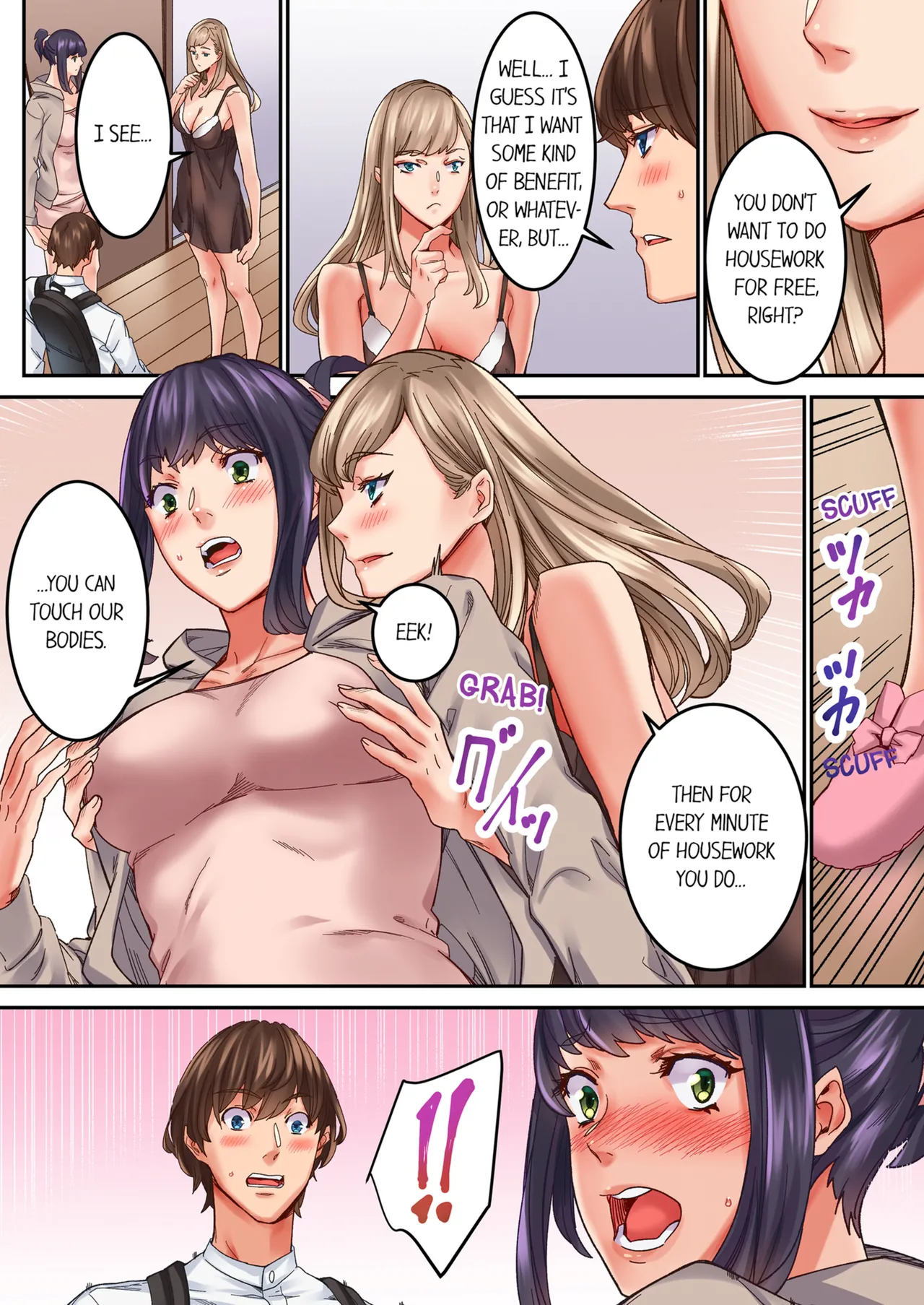 [Ouma]"1 Funkan Dake Rete mo īyo … " Shea Hausu no Himitsu Rūru 1 | The Share House's Secret Rule Vol. 1[English] [Decensored] [Ongoing] Page 10