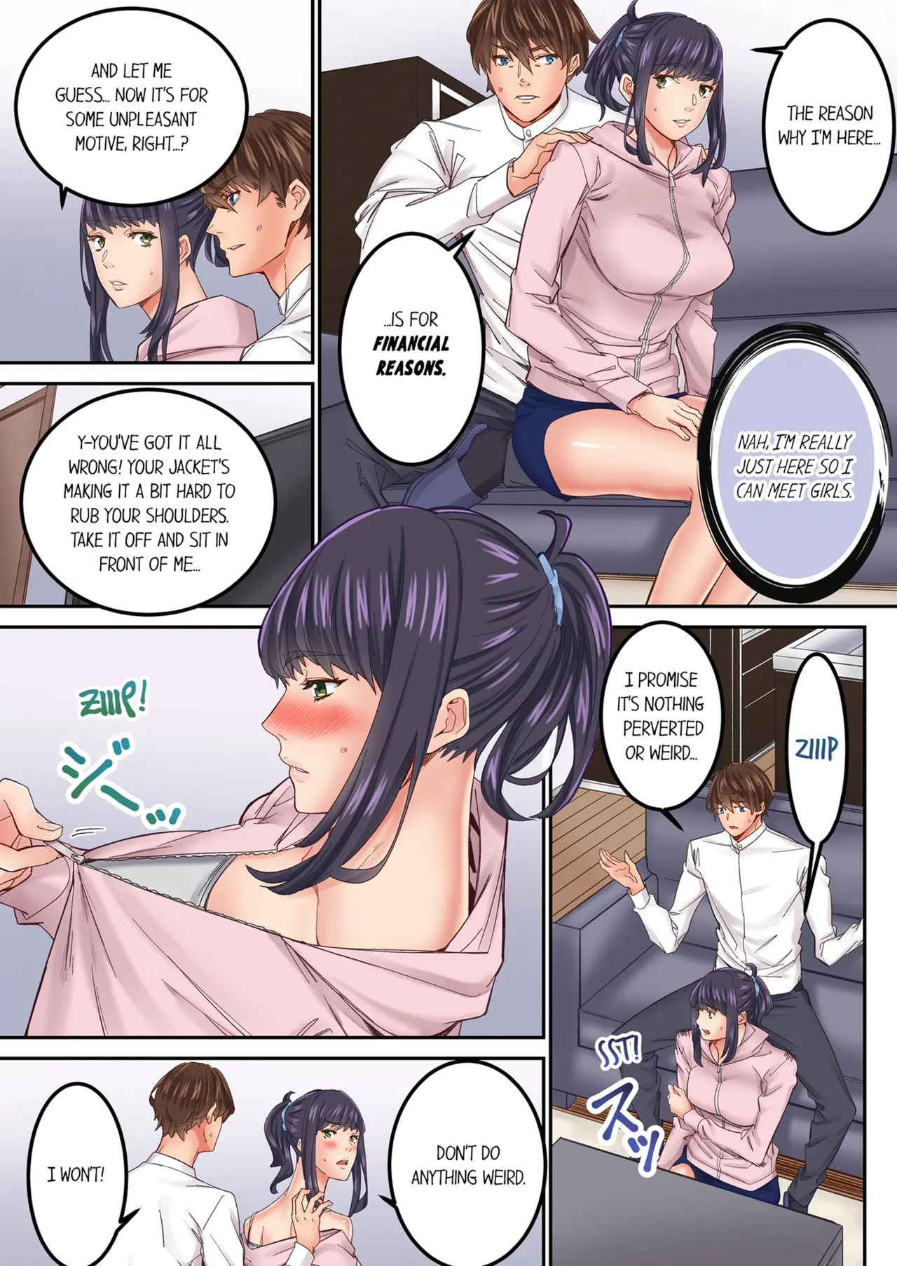 [Ouma]"1 Funkan Dake Rete mo īyo … " Shea Hausu no Himitsu Rūru 1 | The Share House's Secret Rule Vol. 1[English] [Decensored] [Ongoing] Page 61