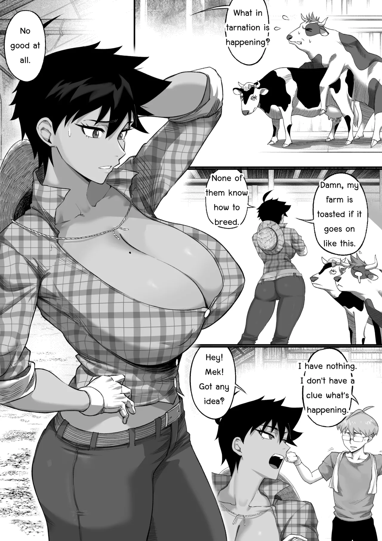 [NesZ]My farmer aunt is having a problem[English] Page 1