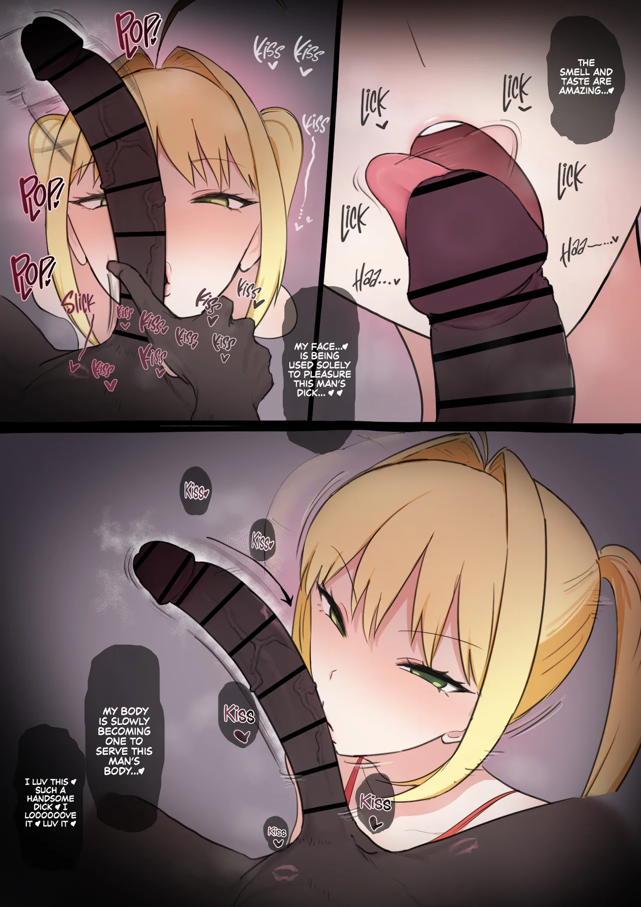 [Giga]Nero x BBC Uwaki H Misetsuke | Nero × BBC Cheating H Show-off(Fate/Grand Order) Page 4