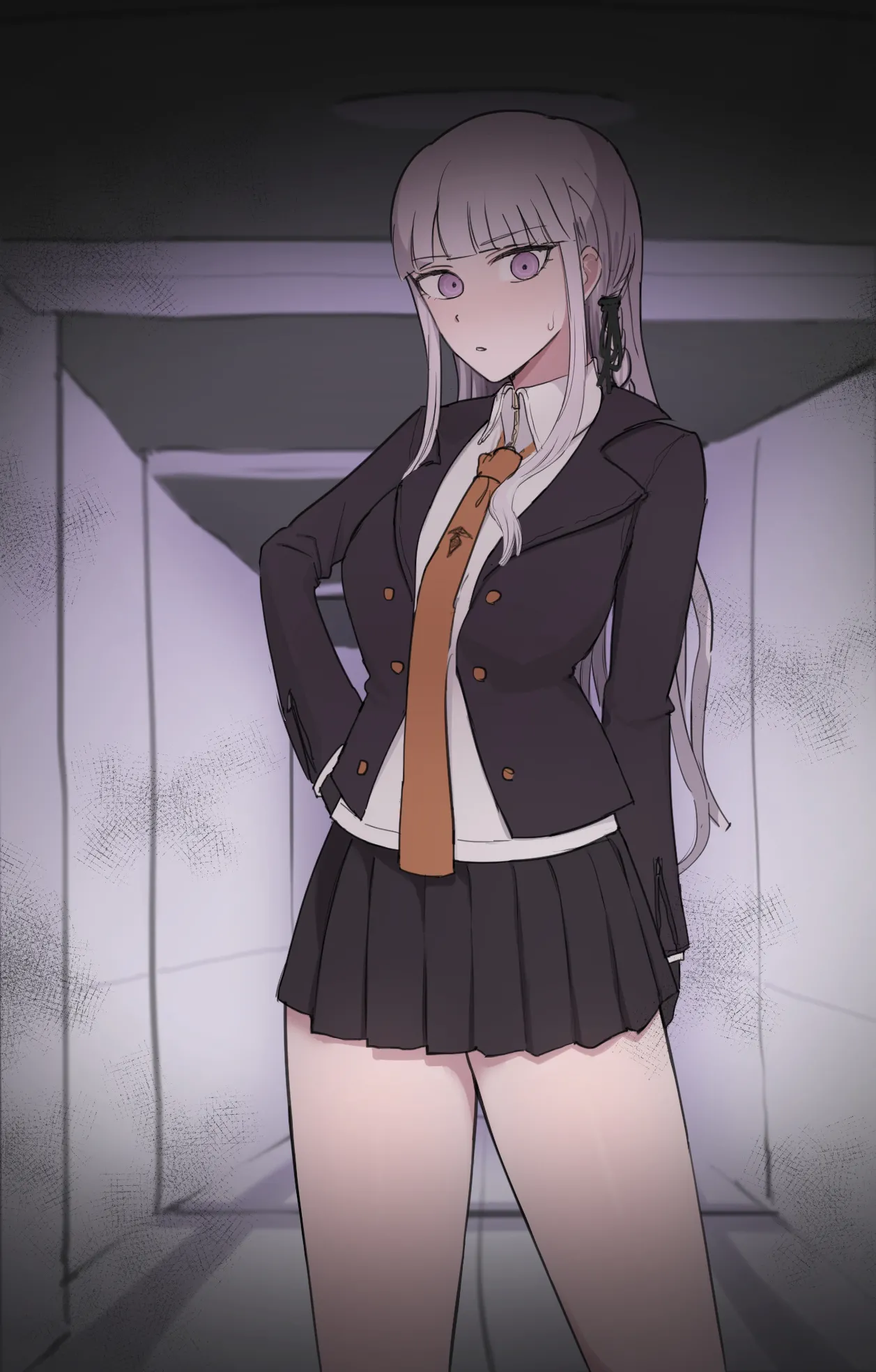 [Giga]Kirigiri-san Anal licking(Danganronpa) Page 8
