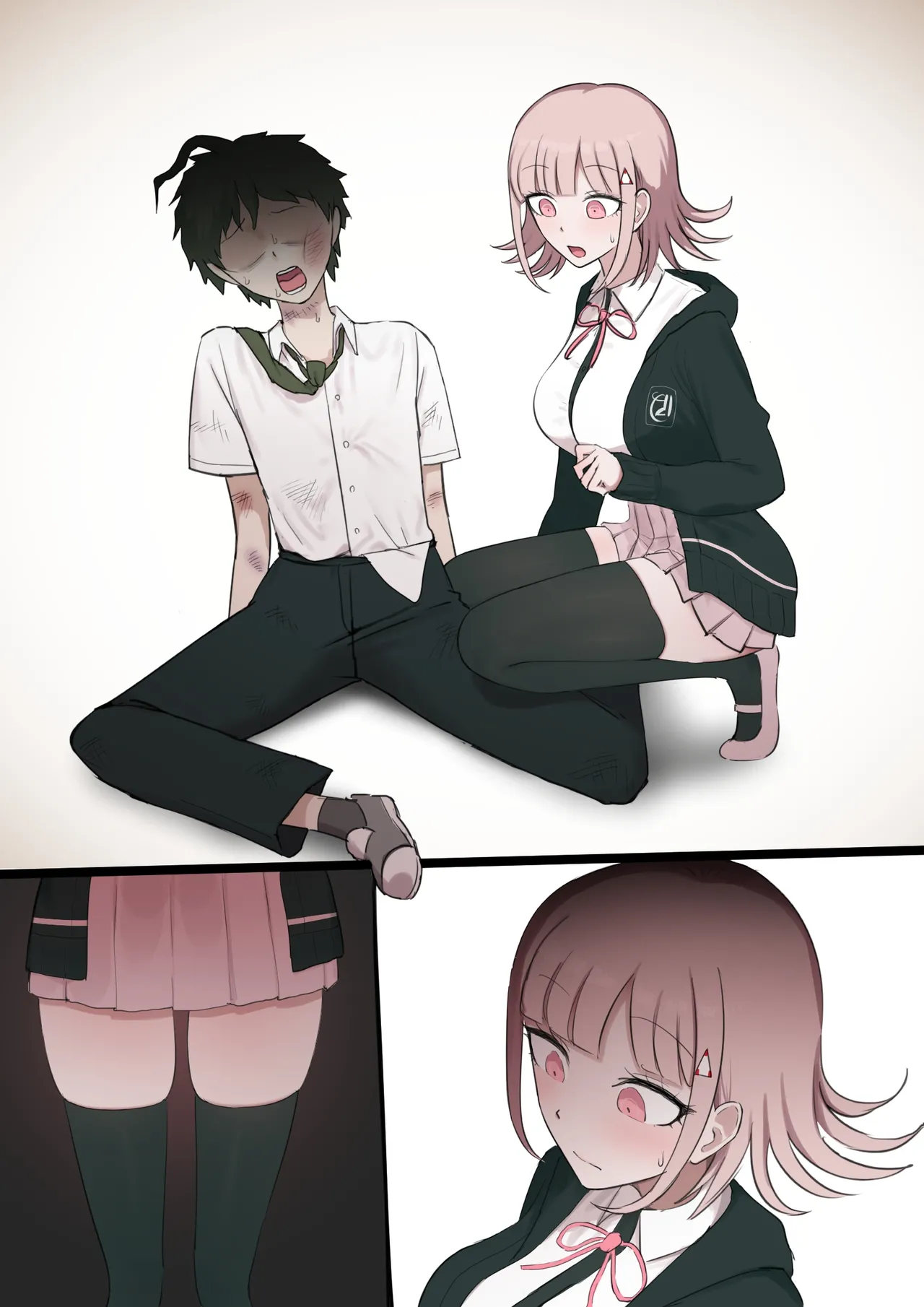 [Giga]Mahiru x Nanami BBC part 1 + Nanami x Mahiru BBC 2 + Nanami ×BBC 3(Danganronpa 2) Page 21