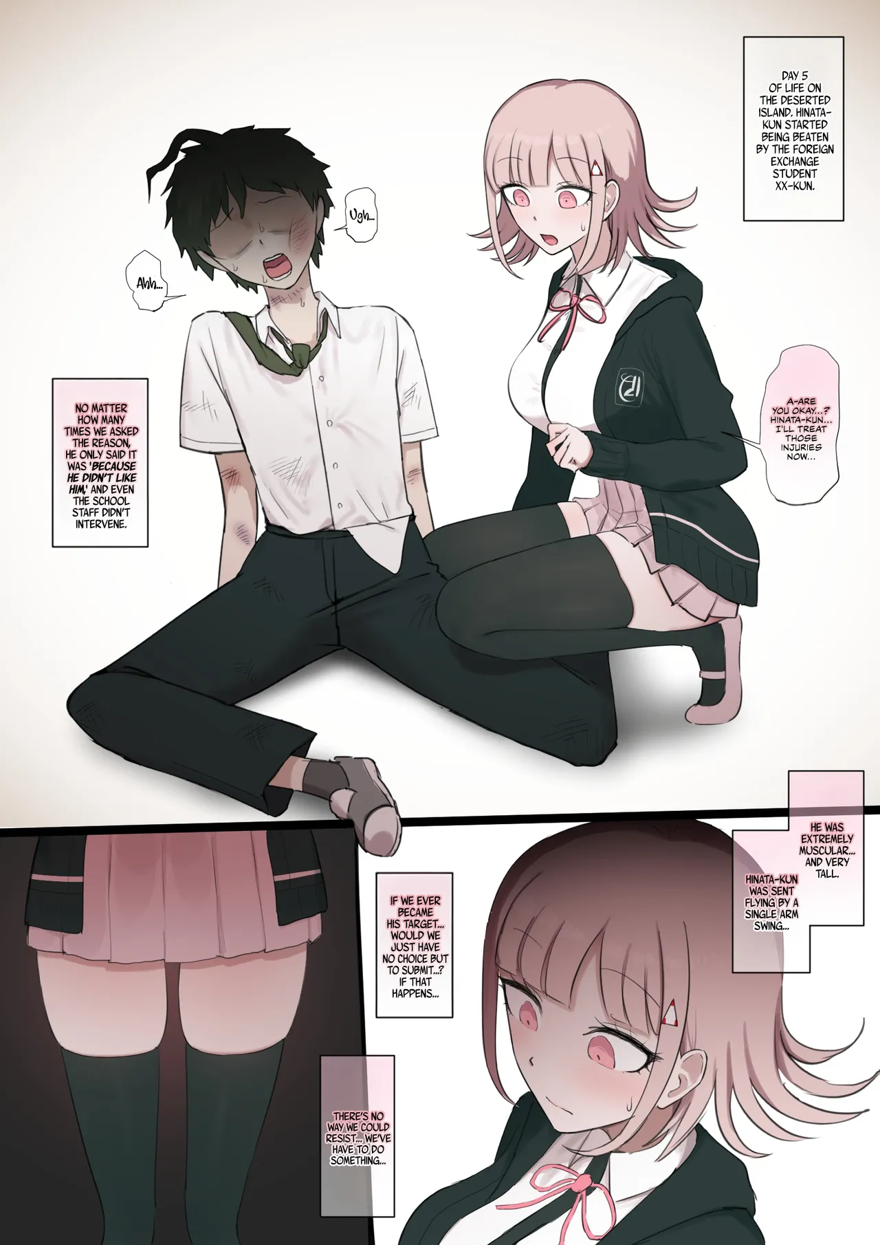 [Giga]Mahiru x Nanami BBC part 1 + Nanami x Mahiru BBC 2 + Nanami ×BBC 3(Danganronpa 2) Page 4