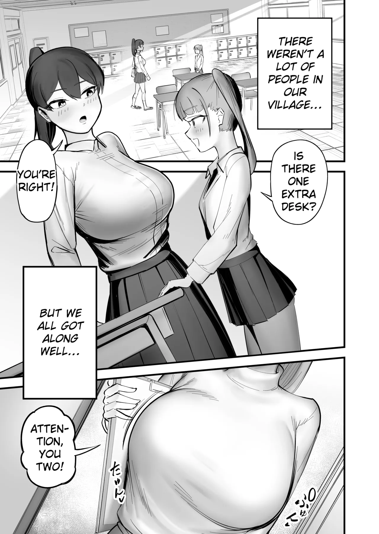 [Flat Rurit (Taira Rurit)]Nodoka na Inaka ni Futanari ga Kite Zenbu Bukkowareta Hanashi[English] [EroGPx] Page 3