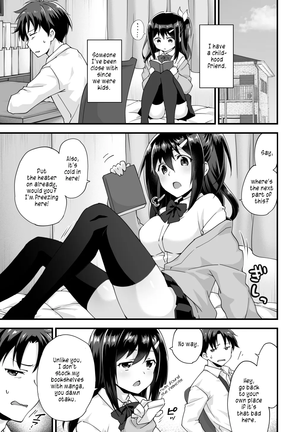 [Doushoku (Morinaga Ramune)]Osananajimi to Kenka Ecchi ~Sunao ni Narenai Namaiki Kanojo~[English] [s. D. g. scans] [Digital] Page 3