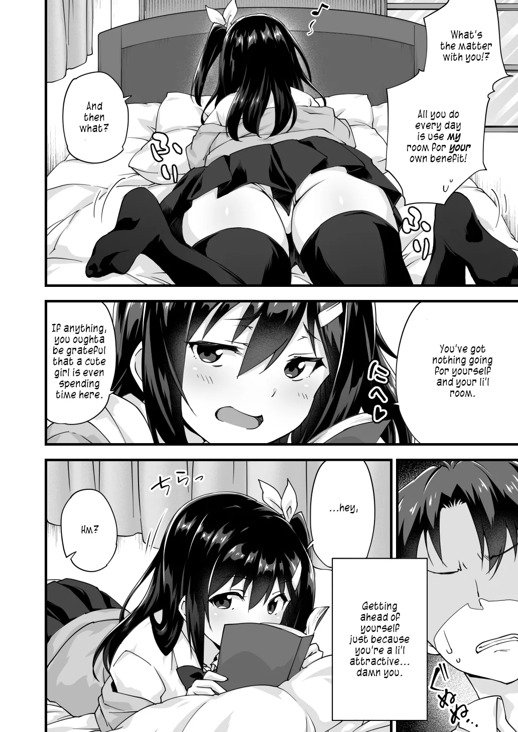 [Doushoku (Morinaga Ramune)]Osananajimi to Kenka Ecchi ~Sunao ni Narenai Namaiki Kanojo~[English] [s. D. g. scans] [Digital] Page 4