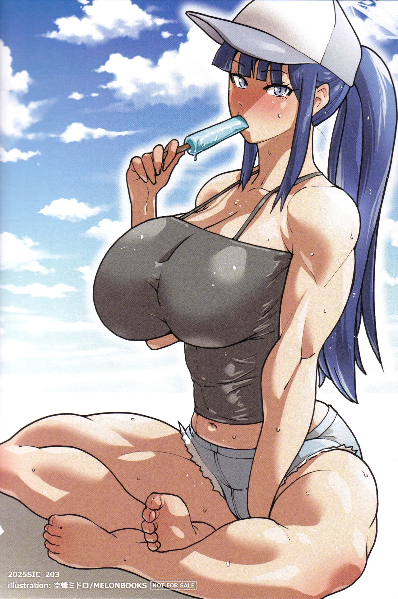 (C106) [Sora wa Chimidoro (Sorahati Midoro)]Saori no Mizugi Test ! Saori's Swimsuit Test(Blue Archive) [English] {Doujins.com} Page 18