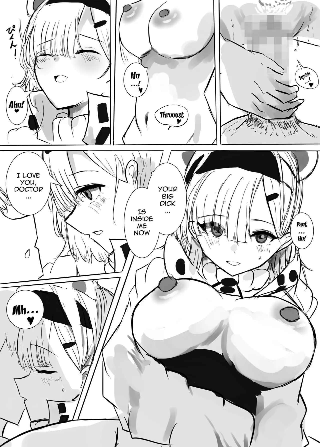 [Sunaneko]Aurora-chan to Karada Attame Ecchi o Suru Ohanashi | Story about Doing Lewd Things with Aurora as She Warms My Body(Arknights)  [English] {Doujins.com} Page 5