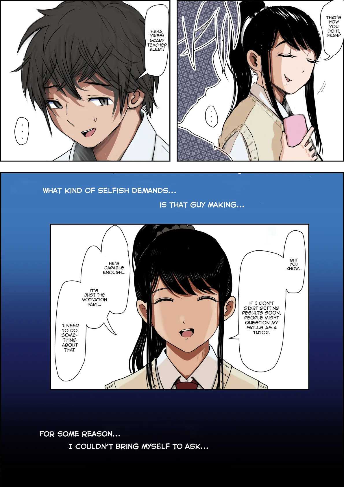 [Haruharudo]Aitsu, Kotowarenai kara.. Remake-ban[English][MTL] Page 9