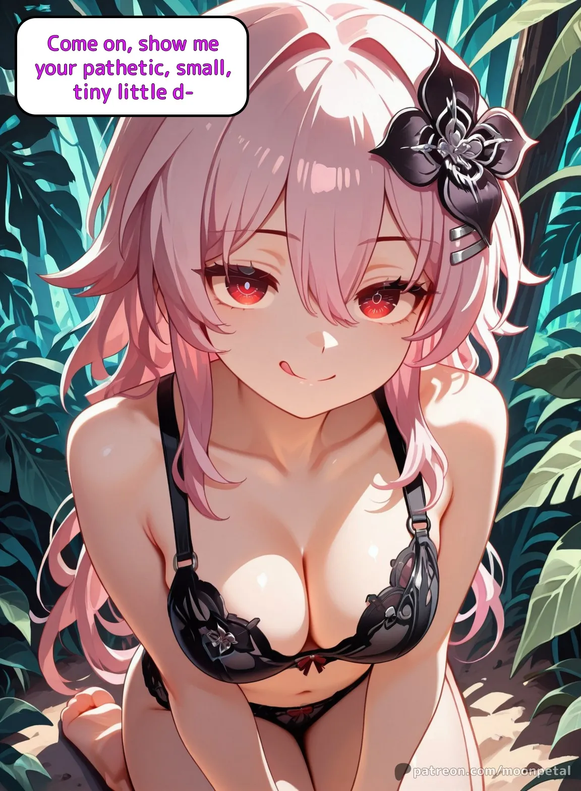 [Moon Petal]Wanna make a bet? ch. 3 - Evernight[English] [Uncensored] [Patreon] [AI Generated] Page 10