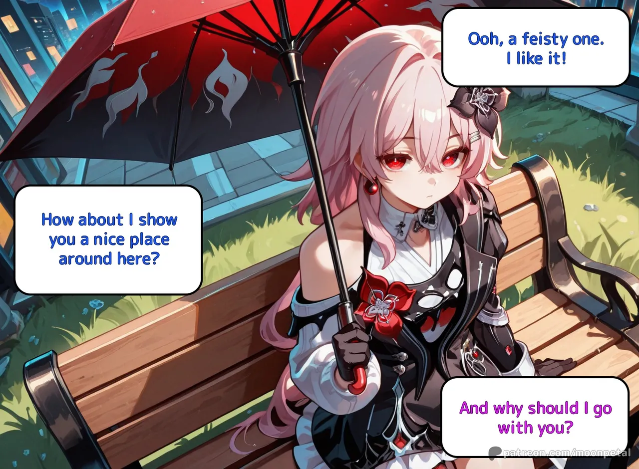 [Moon Petal]Wanna make a bet? ch. 3 - Evernight[English] [Uncensored] [Patreon] [AI Generated] Page 4