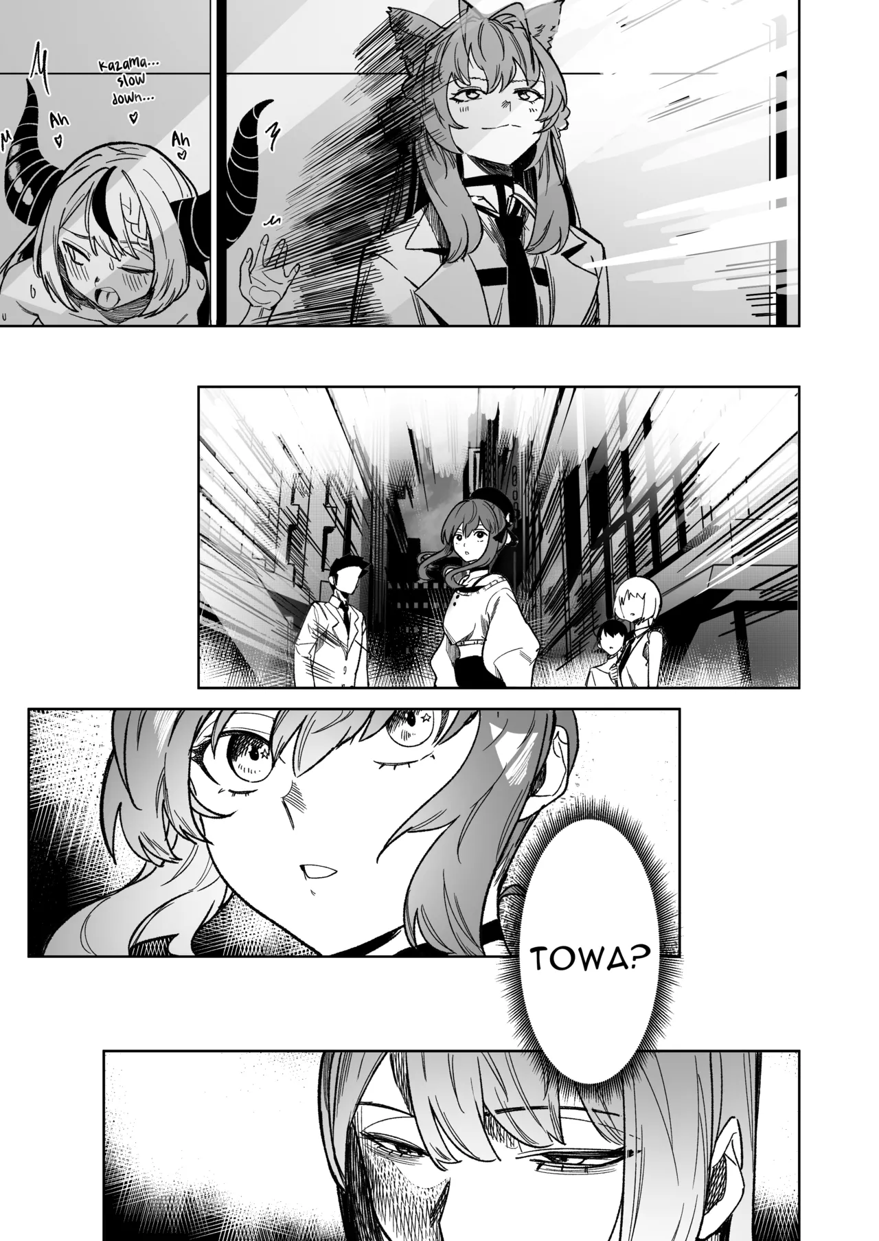[DoubleDragon Warehouse(龍龍)]DREAMLIKE COMET&DEVIL 2(Hoshimachi Suisei, Tokoyami Towa) [English] [Digital] Page 19