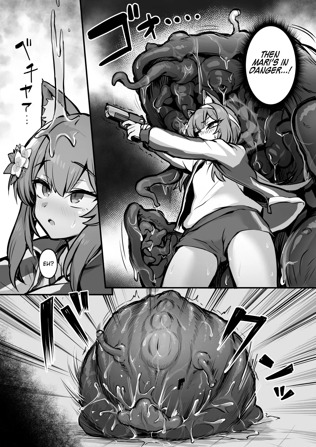 [Naminori Navy (ebinavy)]Mari Shokushu Ochi II | Mari's Fall to Tentacles II[Rakka] (Blue Archive) [English] [C&C Scans] [Digital] Page 6