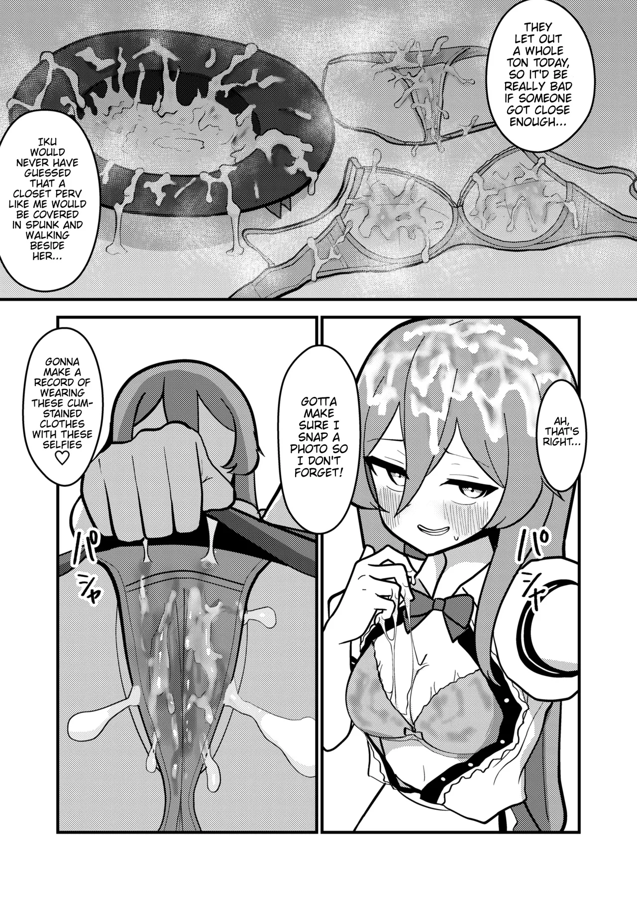 [Enumgata (Zack)]Tenshi-chan wa Semen Play ga Suki | Tenshi-chan Really Loves Semen Play(Touhou Project) [English] [Thighs] [Digital] Page 12
