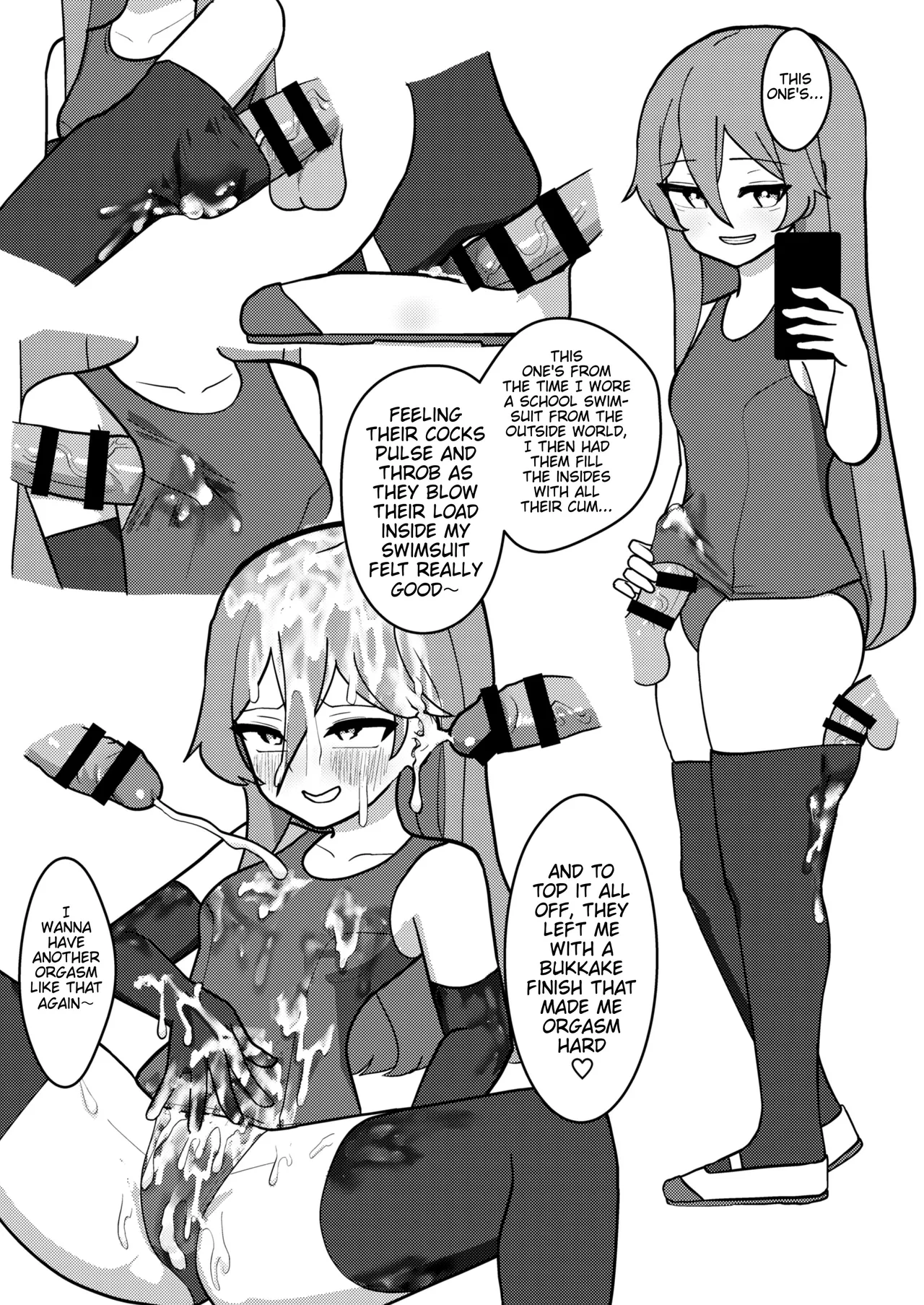 [Enumgata (Zack)]Tenshi-chan wa Semen Play ga Suki | Tenshi-chan Really Loves Semen Play(Touhou Project) [English] [Thighs] [Digital] Page 14