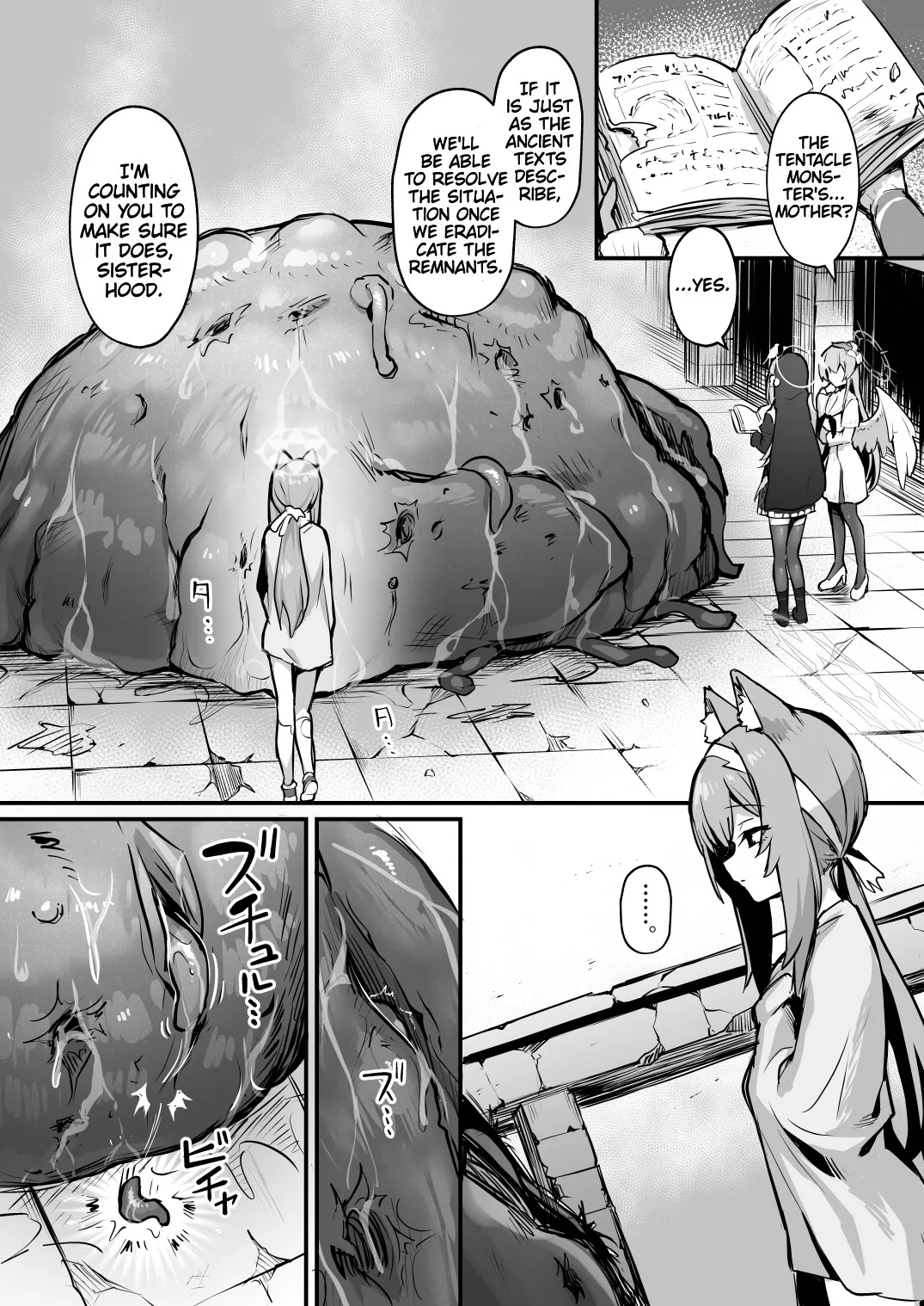 [Naminori Navy (ebinavy)]Mari Shokushu Ochi II | Mari's Fall to Tentacles II[Rakka] (Blue Archive) [English] [C&C Scans] [Digital] Page 31