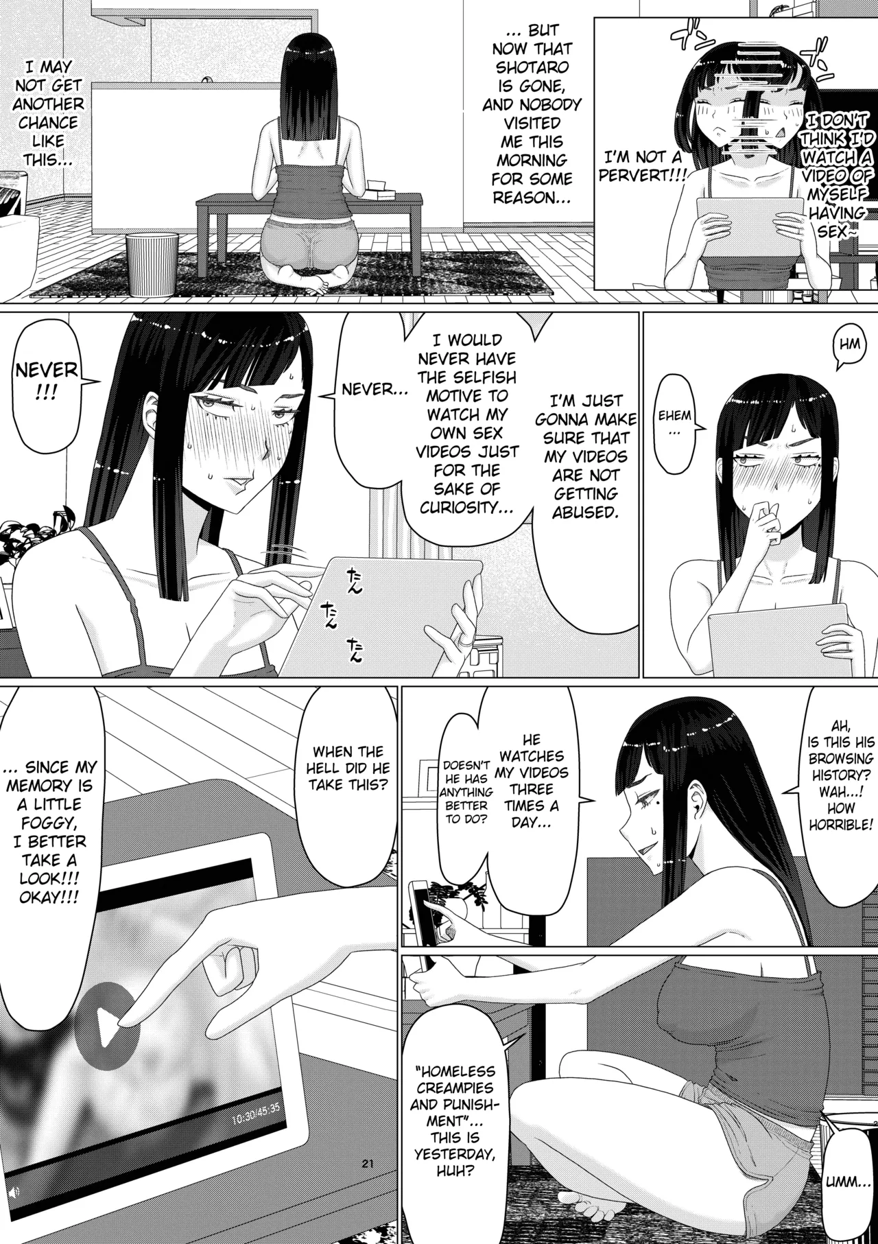 [Jigoku no Nyanko]Chieri-san Can't Lose! 3 - A Perverted Toilet Wife Who Can Be Fertilized With Anyone's Sperm With Her Husband's Approval - Part 2[English] [Fated Circle] Page 26