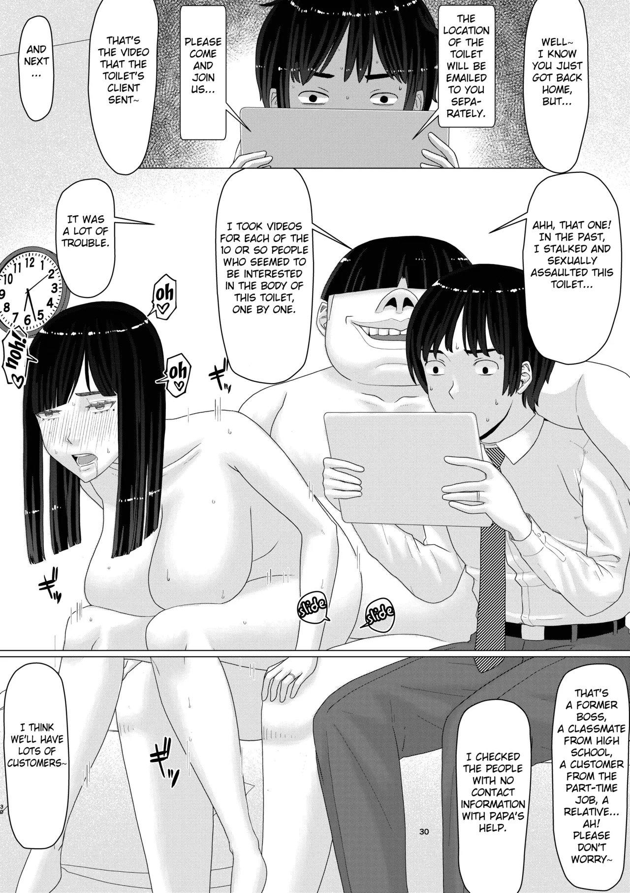 [Jigoku no Nyanko]Chieri-san Can't Lose! 3 - A Perverted Toilet Wife Who Can Be Fertilized With Anyone's Sperm With Her Husband's Approval - Part 2[English] [Fated Circle] Page 35