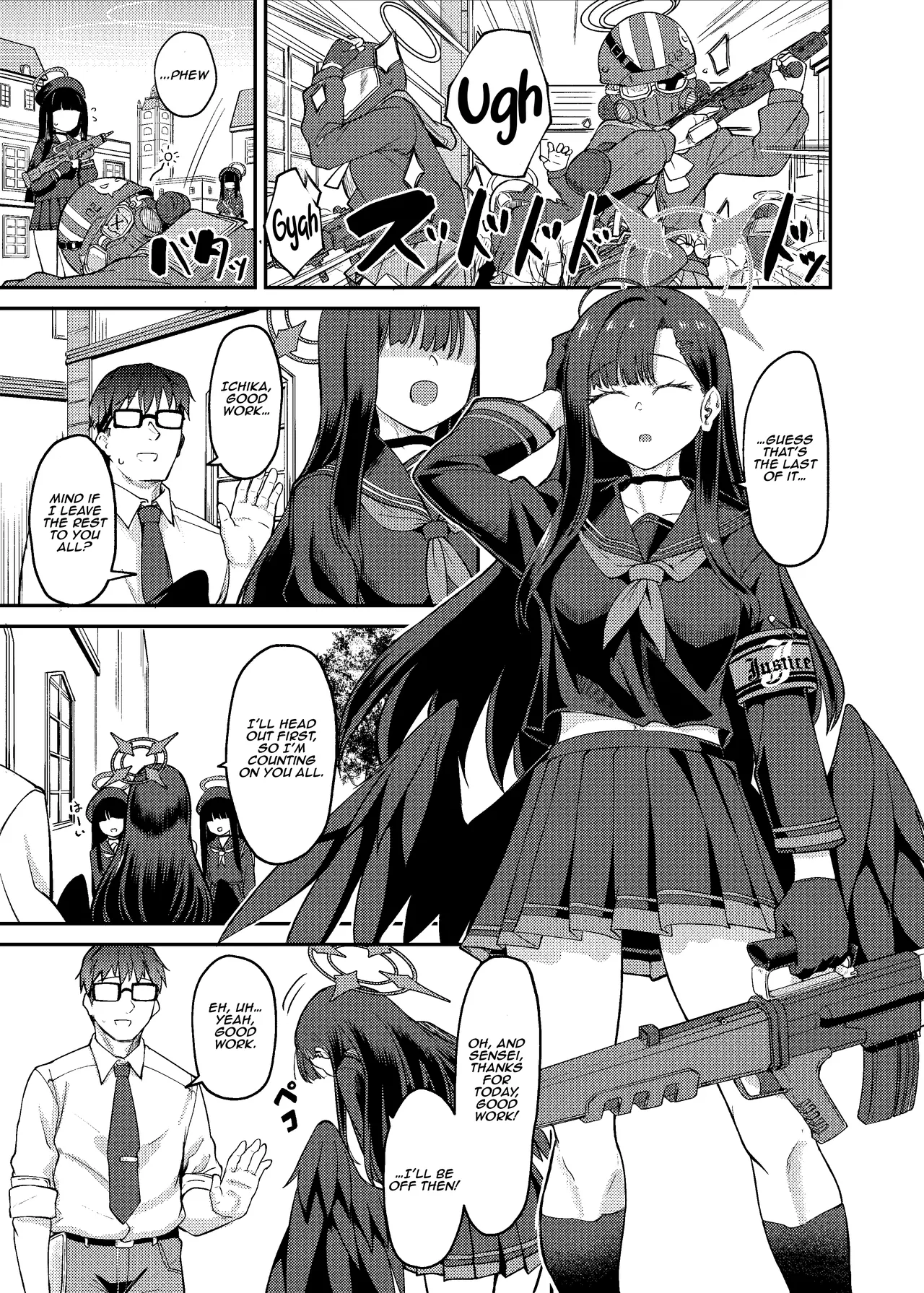 [Hx3I (Hirano Kawajuu)]Ichika Umussu! | Ichika is About to Lay Her Egg!(Blue Archive) [English] [Aishi21] [Digital] Page 3