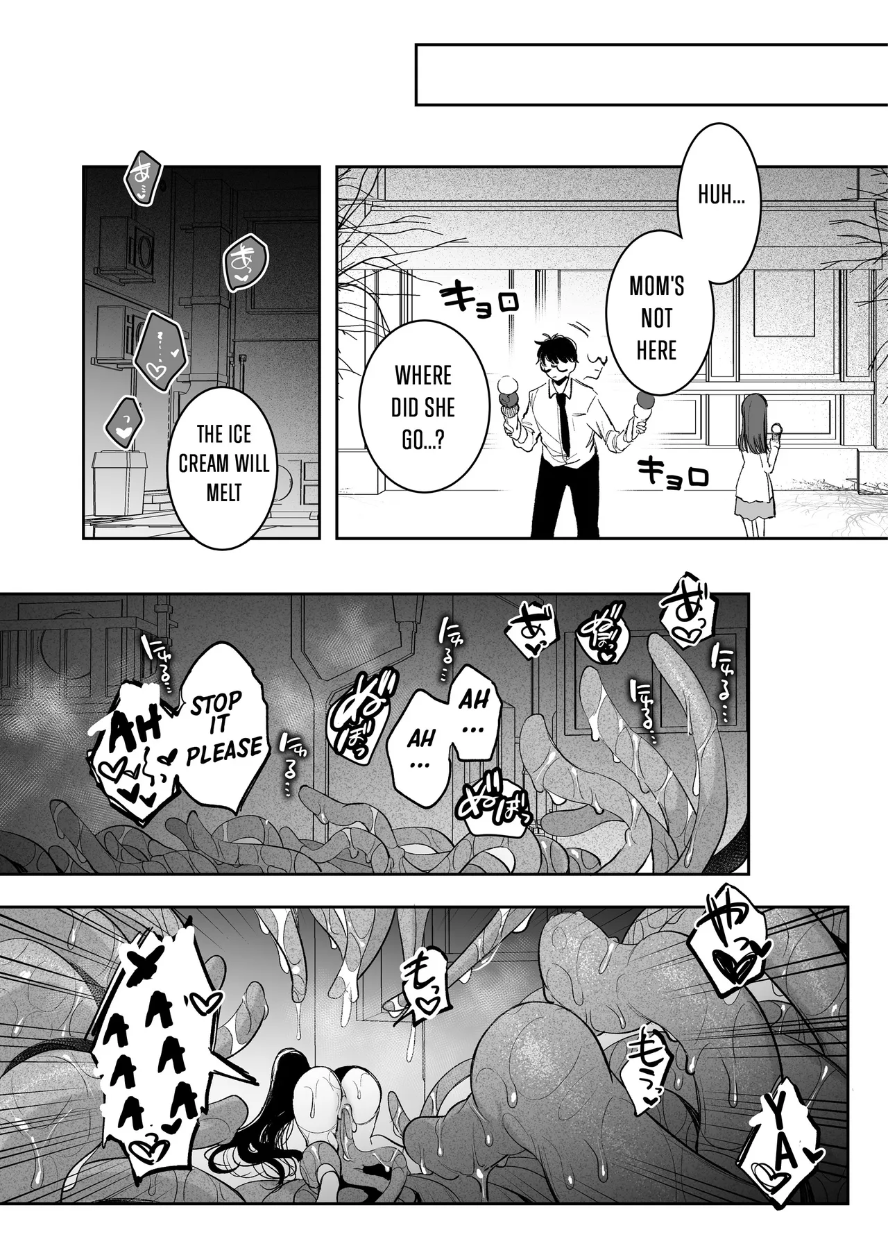[Amamiya Mizuki]Mahou Shoujo Okaa-san, Shokushu ni Yarareru[English] [Satoru] Page 6