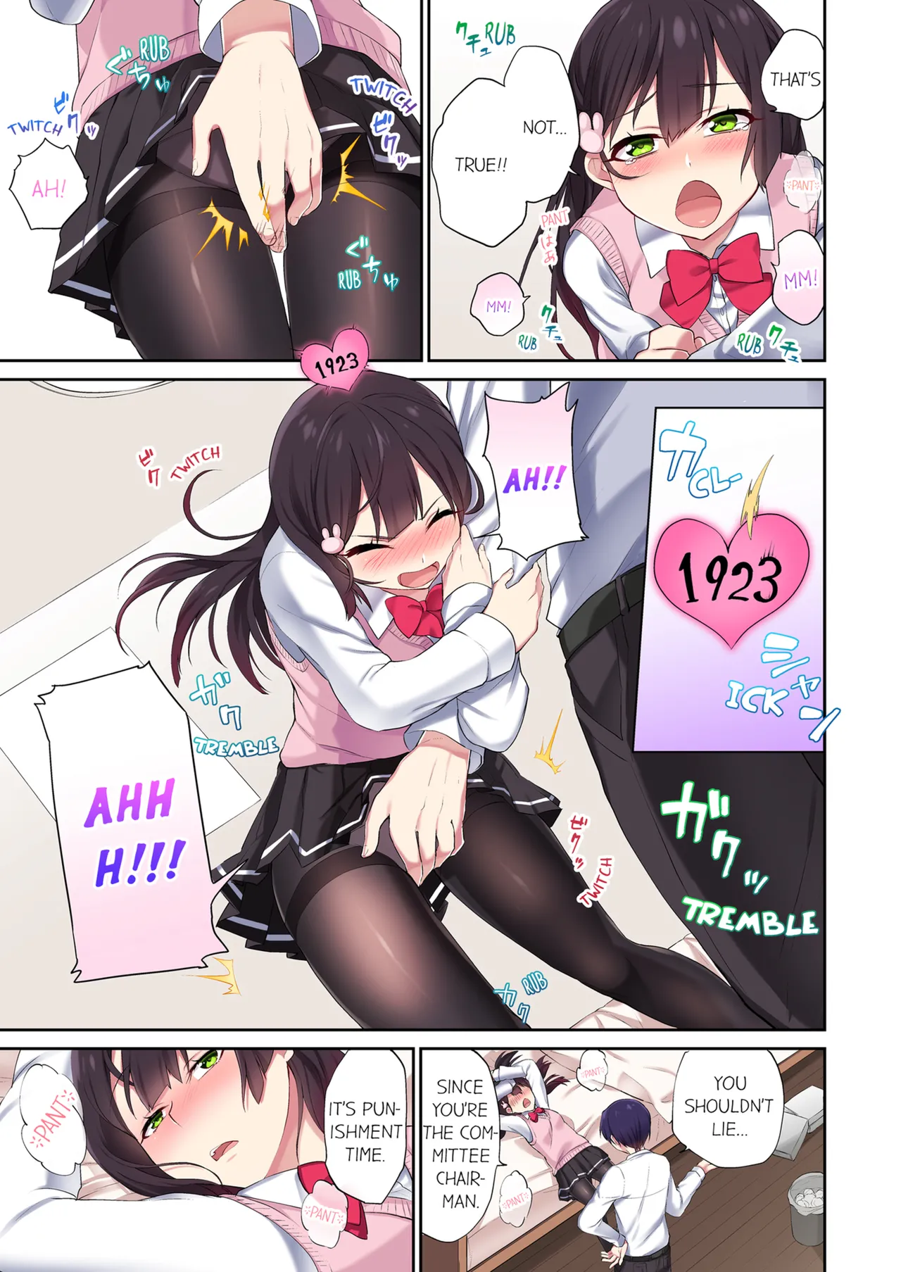 [Namita]Committee Chairman, Didn't You Just Masturbate In the Bathroom? I Can See the Number of Times People Orgasm Vol. 1[English] [Decensored] [Ongoing] Page 63