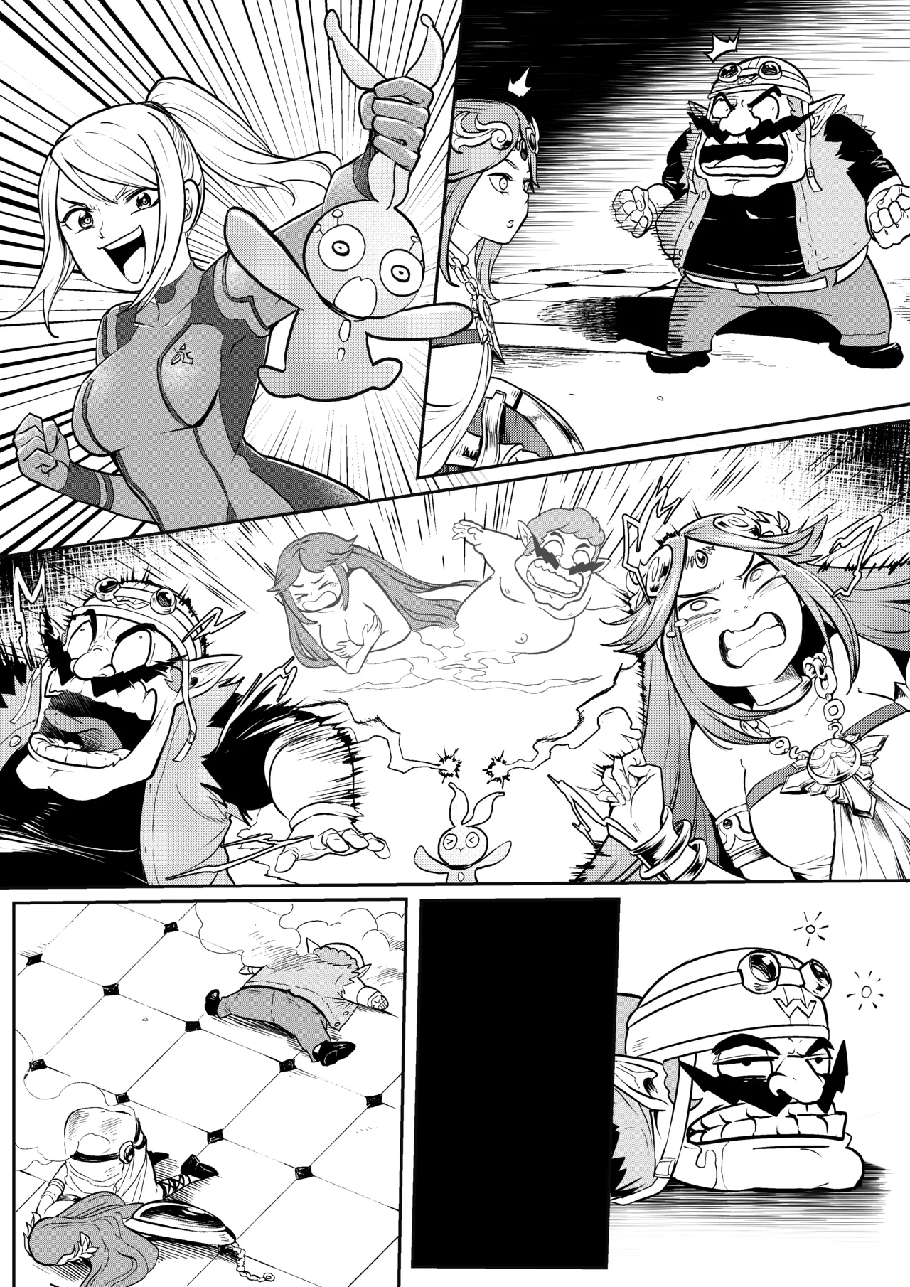 [MassivePinkZombie]sWitch Time! Part 1-4(Super Smash Bros.) [English & Textless] Page 101
