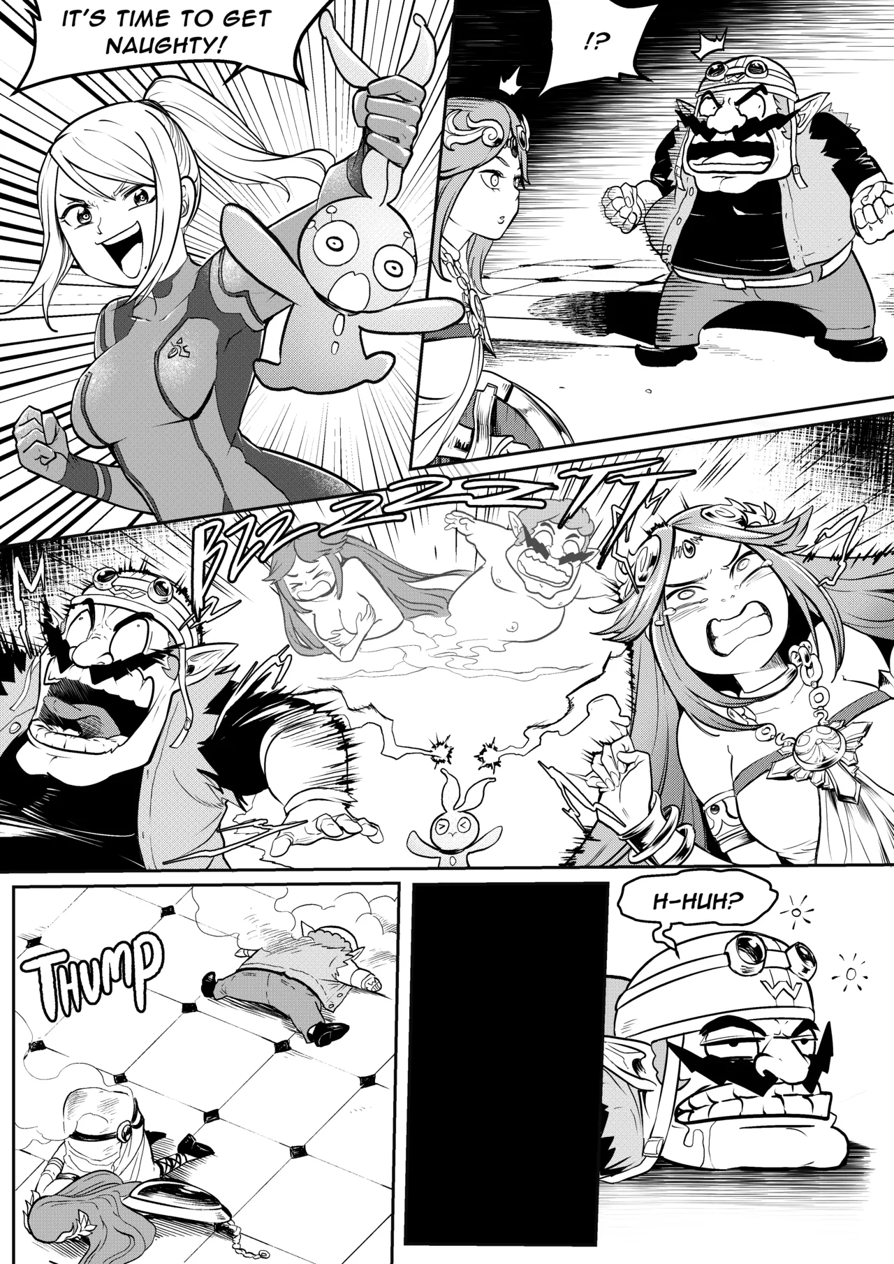 [MassivePinkZombie]sWitch Time! Part 1-4(Super Smash Bros.) [English & Textless] Page 12