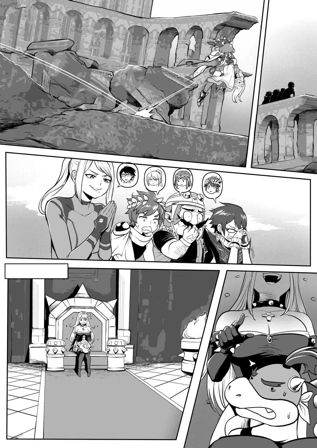 [MassivePinkZombie]sWitch Time! Part 1-4(Super Smash Bros.) [English & Textless] Page 156