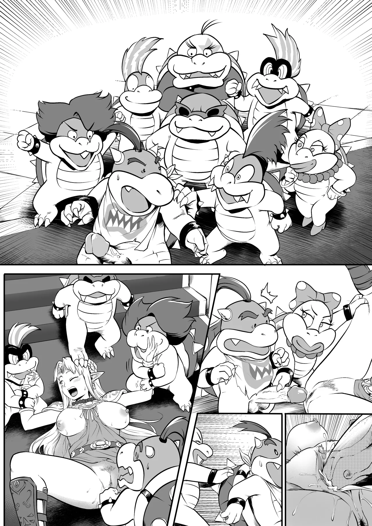 [MassivePinkZombie]sWitch Time! Part 1-4(Super Smash Bros.) [English & Textless] Page 167