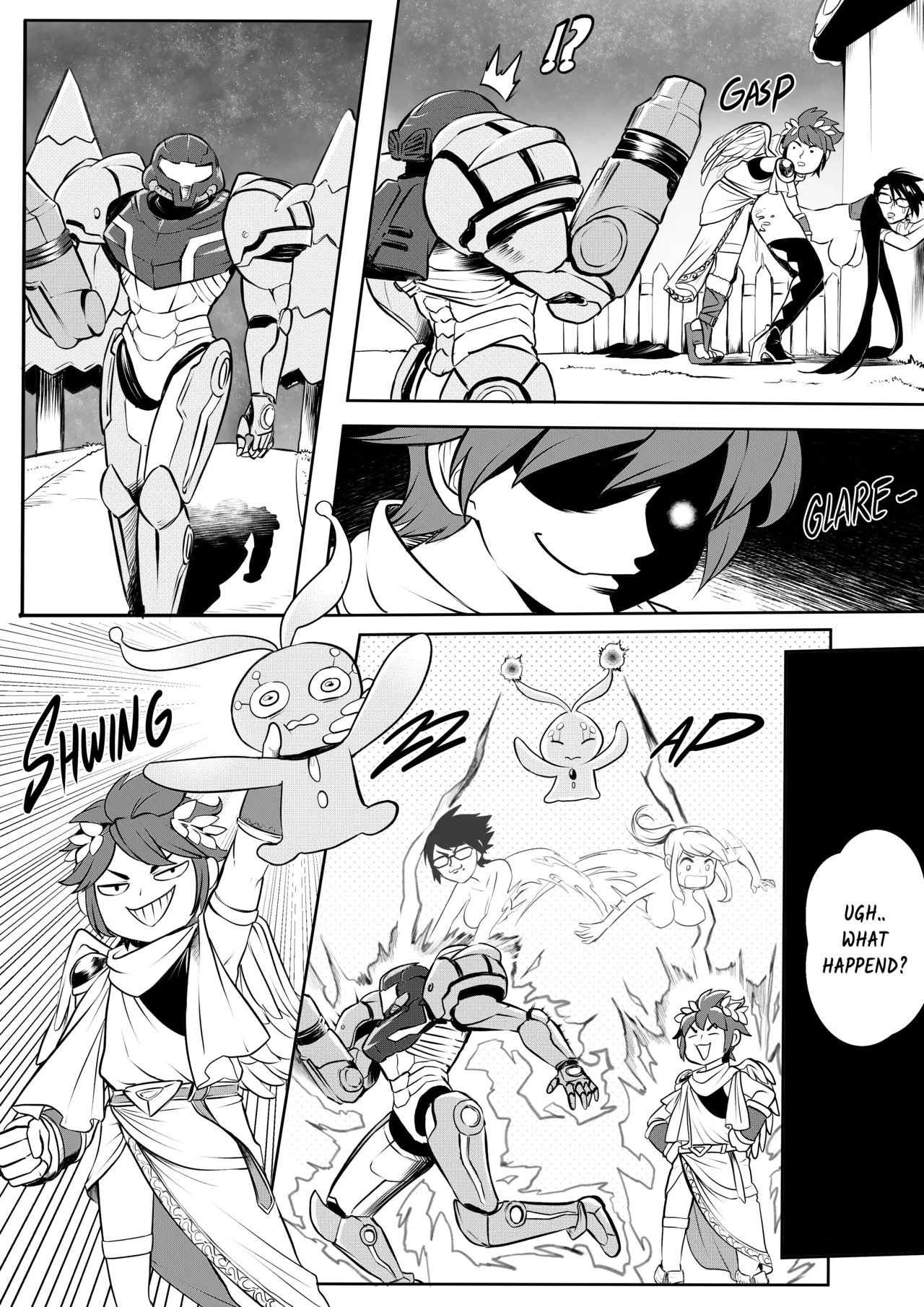 [MassivePinkZombie]sWitch Time! Part 1-4(Super Smash Bros.) [English & Textless] Page 3