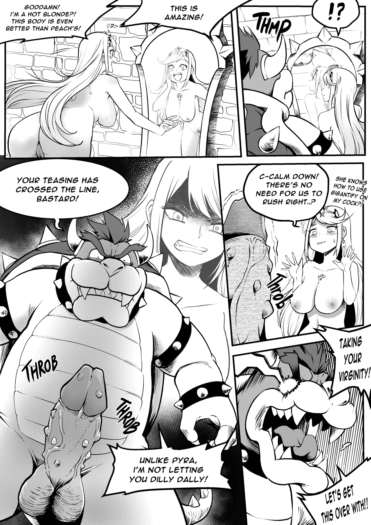 [MassivePinkZombie]sWitch Time! Part 1-4(Super Smash Bros.) [English & Textless] Page 52