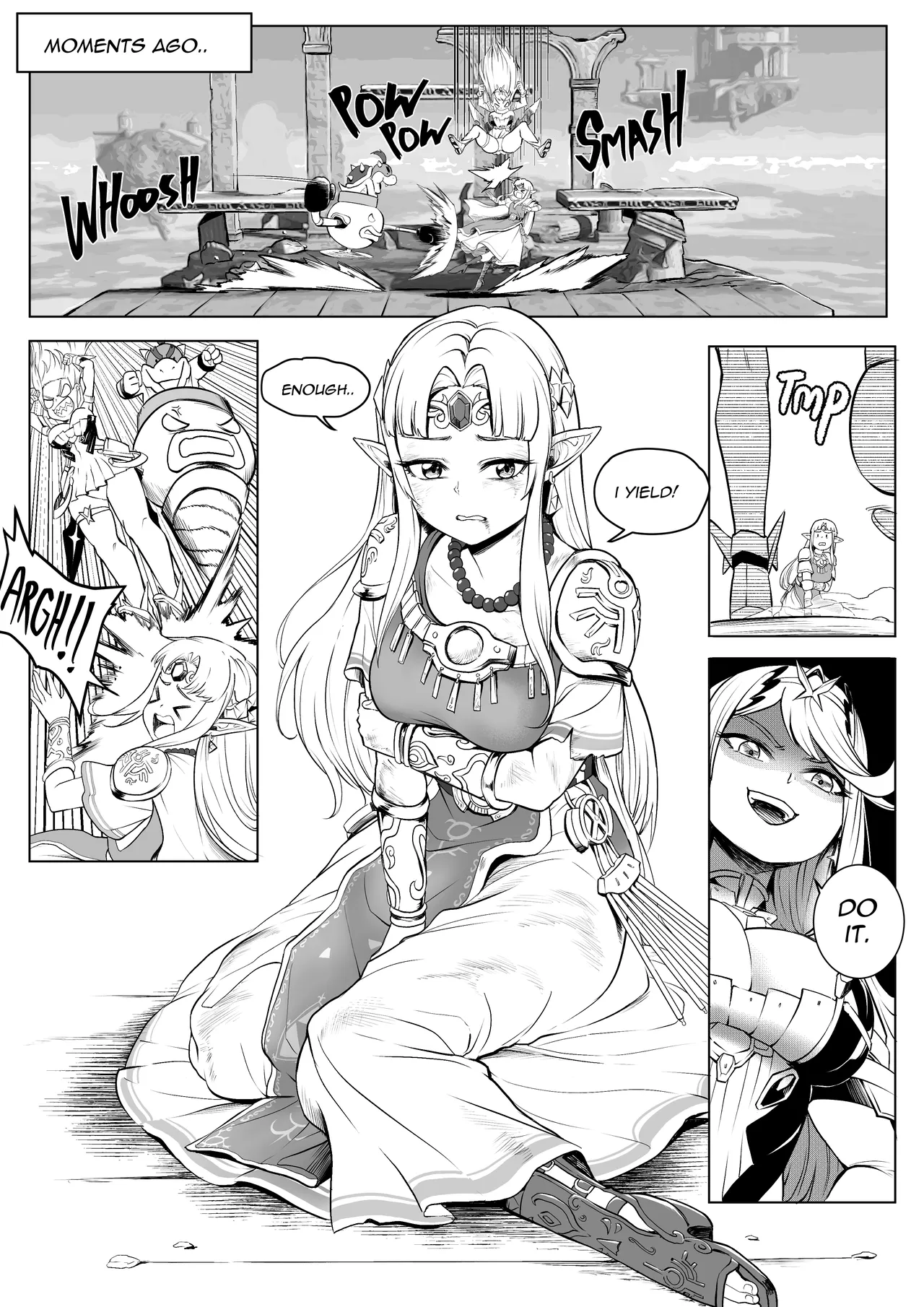 [MassivePinkZombie]sWitch Time! Part 1-4(Super Smash Bros.) [English & Textless] Page 64