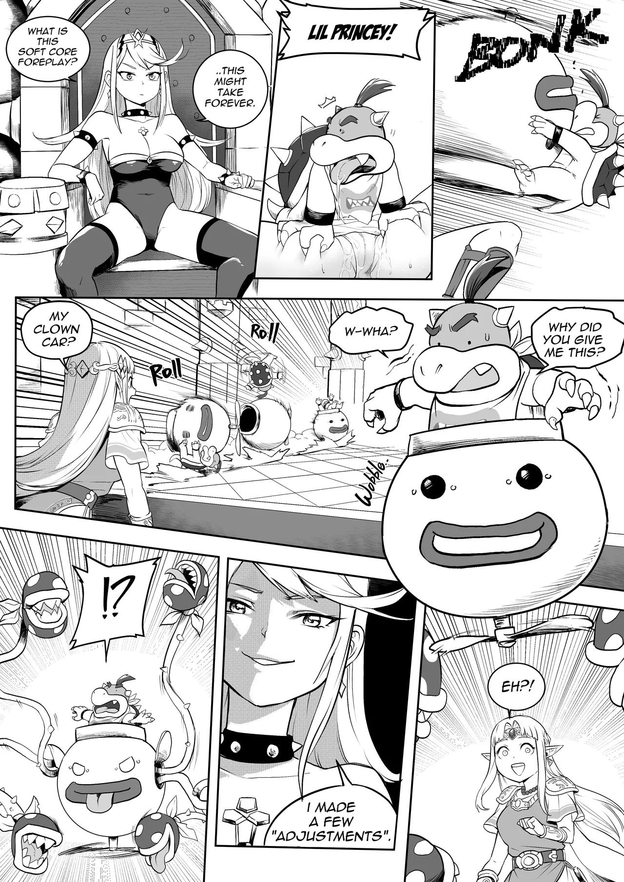 [MassivePinkZombie]sWitch Time! Part 1-4(Super Smash Bros.) [English & Textless] Page 71