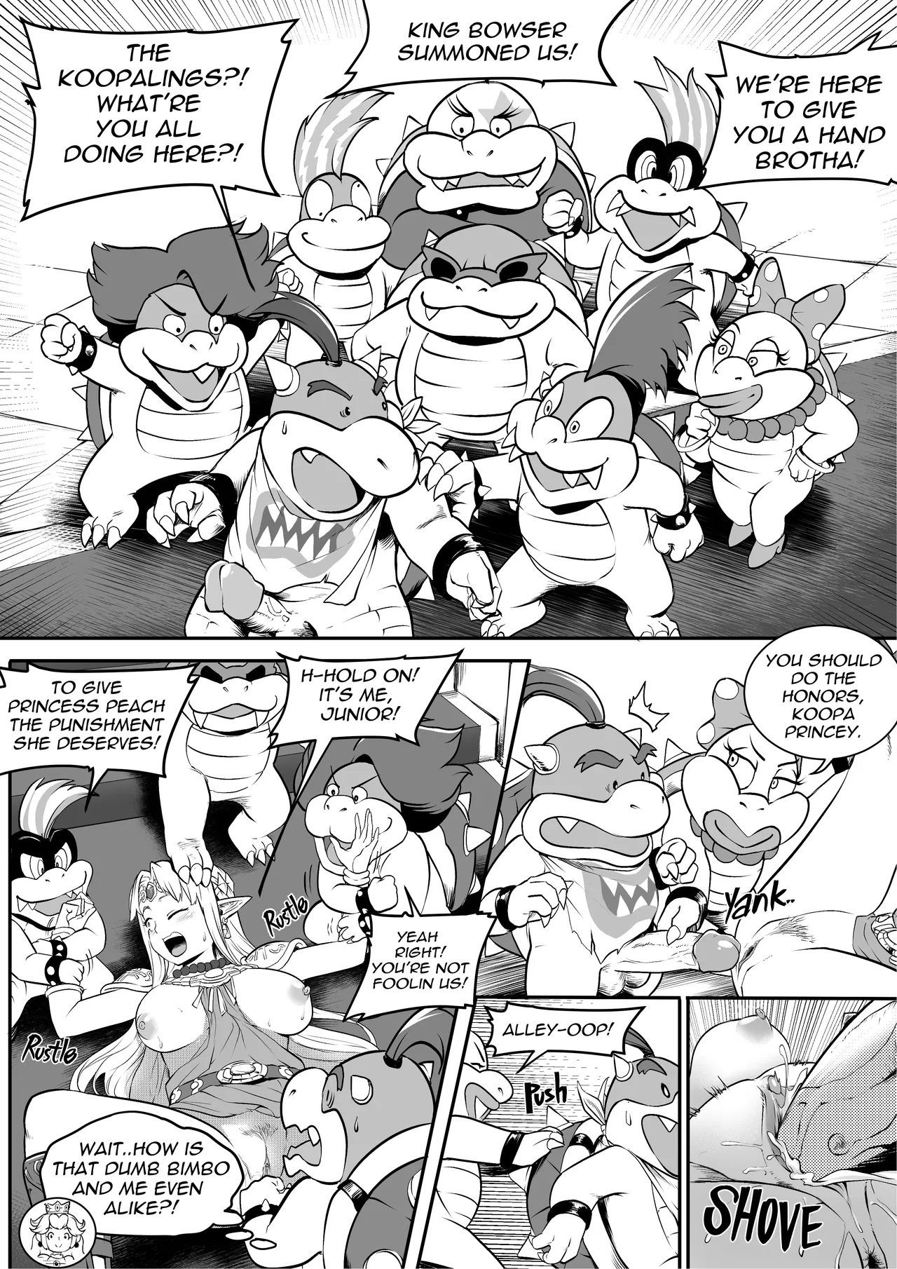 [MassivePinkZombie]sWitch Time! Part 1-4(Super Smash Bros.) [English & Textless] Page 77