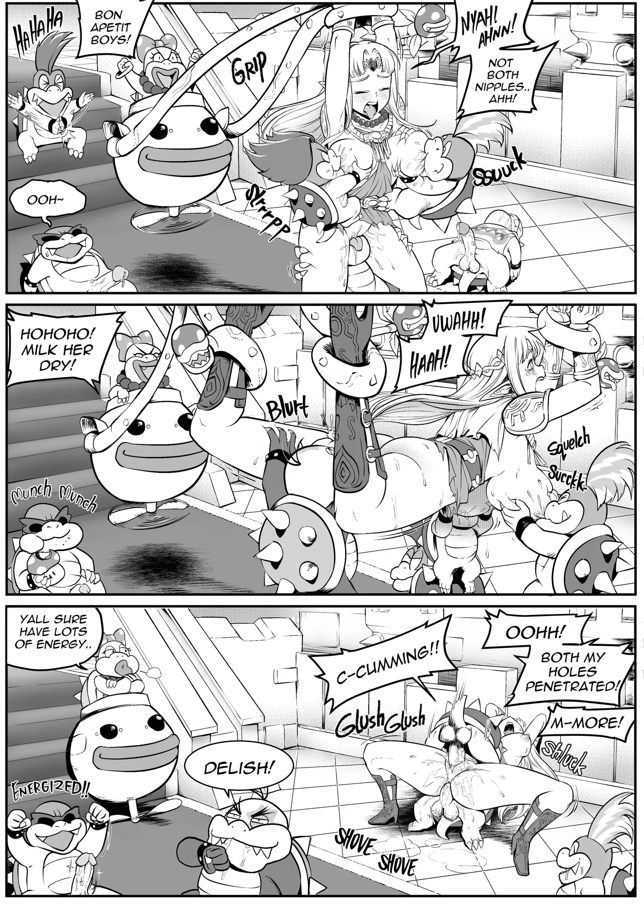 [MassivePinkZombie]sWitch Time! Part 1-4(Super Smash Bros.) [English & Textless] Page 83