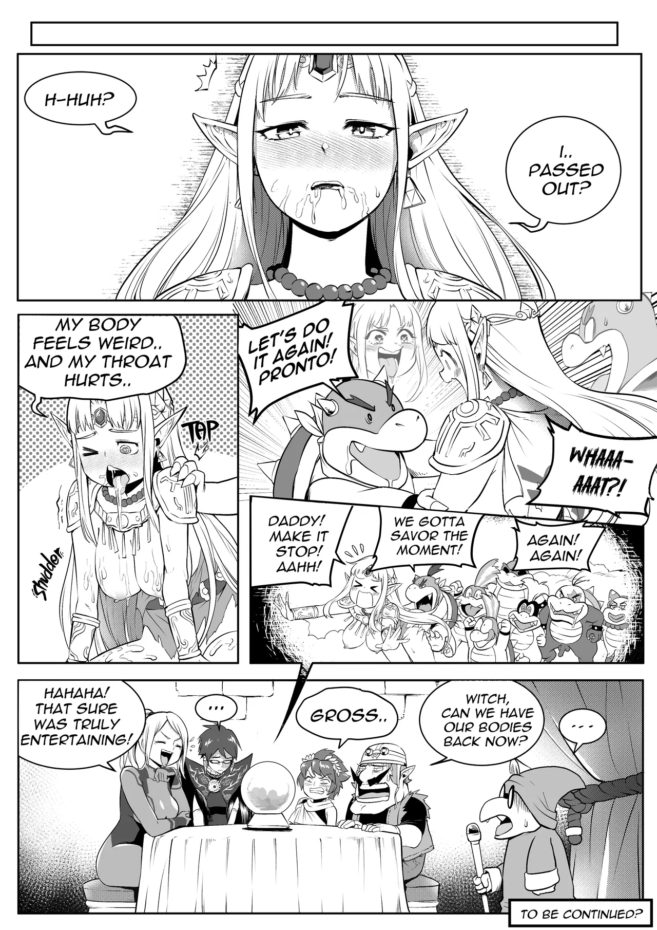 [MassivePinkZombie]sWitch Time! Part 1-4(Super Smash Bros.) [English & Textless] Page 89