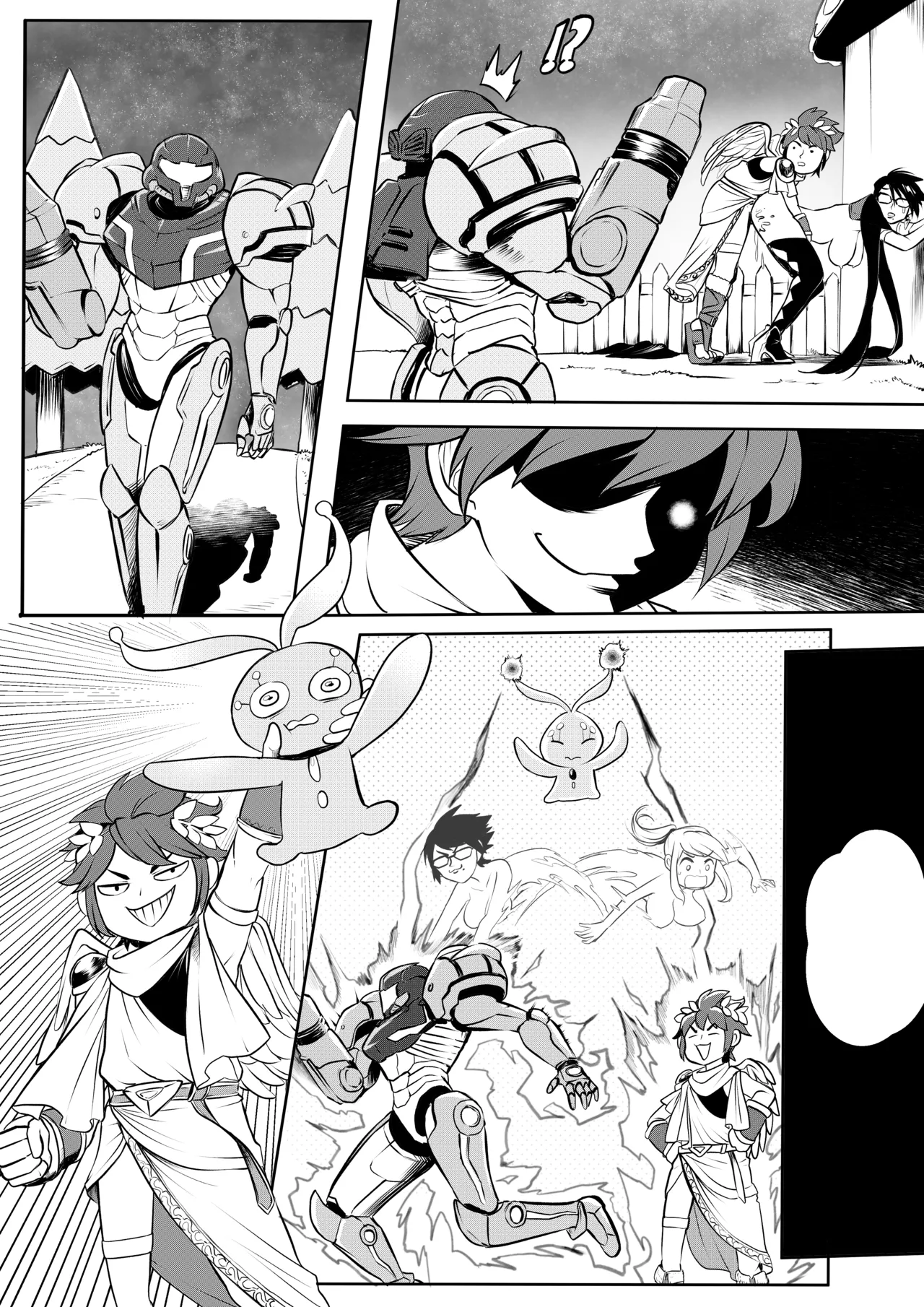 [MassivePinkZombie]sWitch Time! Part 1-4(Super Smash Bros.) [English & Textless] Page 92