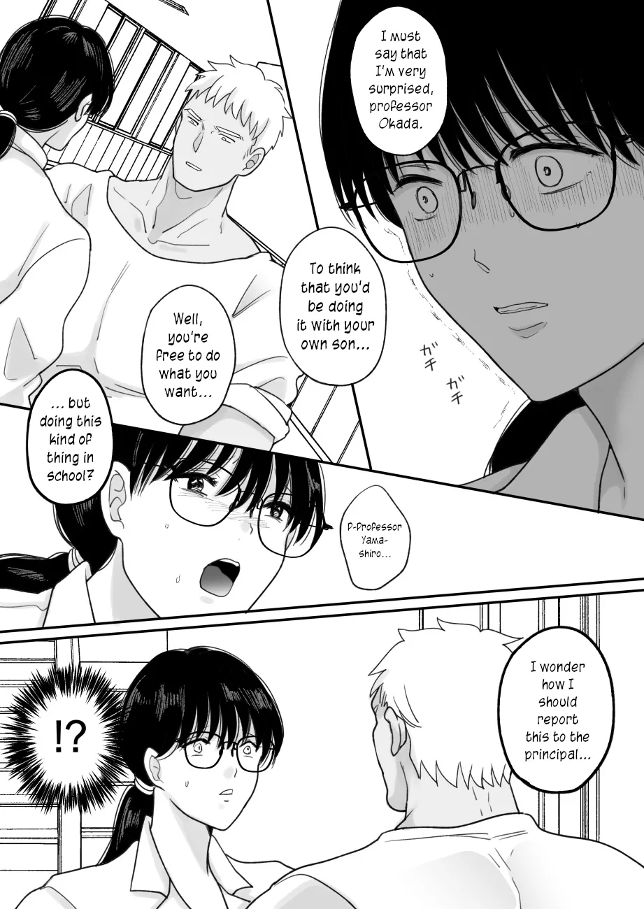 [Nyan dorosei]Suugaku Kyoushi no Kaa-san ga Taiiku Kyoushi ni Netorareru | My mother, the math professor, being stolen away by my gym professor[English] [joobuspaidatr] Page 31