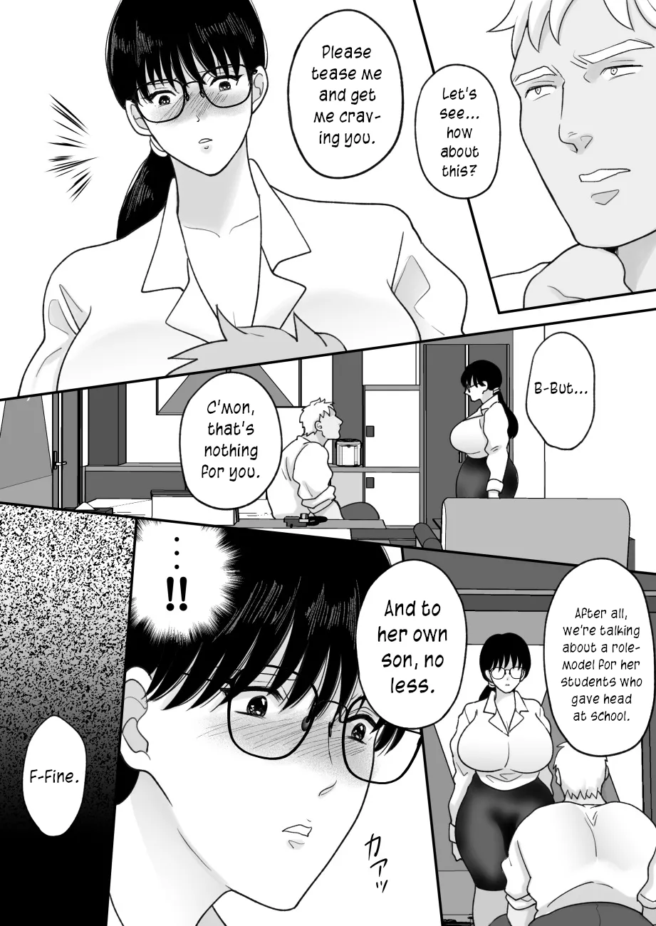 [Nyan dorosei]Suugaku Kyoushi no Kaa-san ga Taiiku Kyoushi ni Netorareru | My mother, the math professor, being stolen away by my gym professor[English] [joobuspaidatr] Page 34