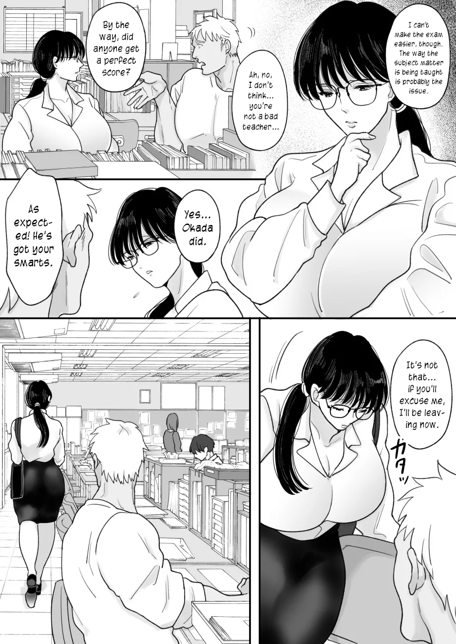 [Nyan dorosei]Suugaku Kyoushi no Kaa-san ga Taiiku Kyoushi ni Netorareru | My mother, the math professor, being stolen away by my gym professor[English] [joobuspaidatr] Page 8