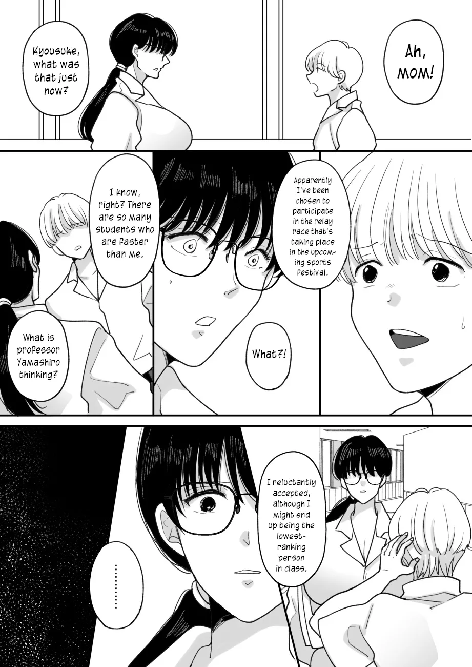 [Nyan dorosei]Suugaku Kyoushi no Kaa-san ga Taiiku Kyoushi ni Netorareru | My mother, the math professor, being stolen away by my gym professor, part 2[English] [joobuspaidatr] Page 12