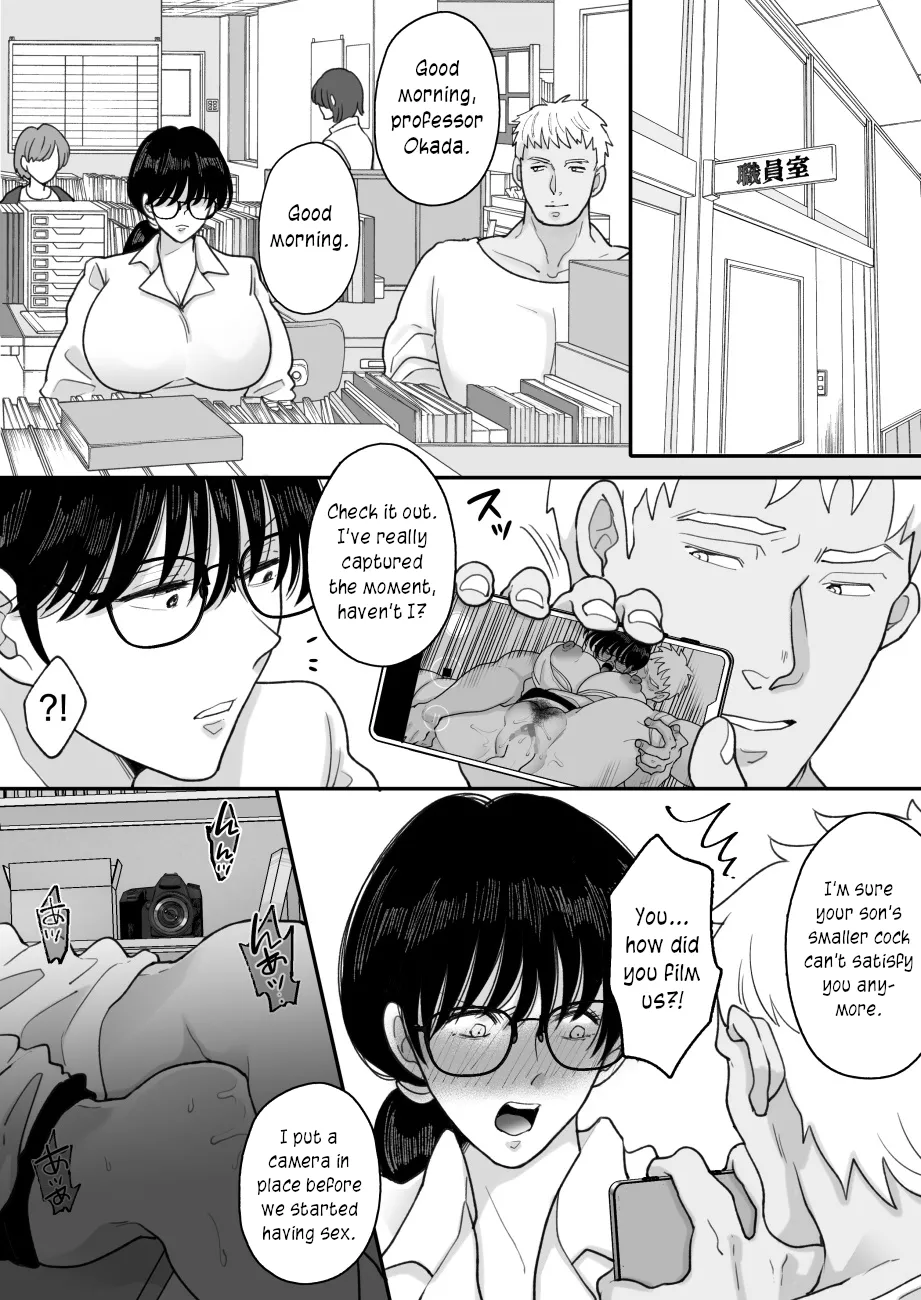 [Nyan dorosei]Suugaku Kyoushi no Kaa-san ga Taiiku Kyoushi ni Netorareru | My mother, the math professor, being stolen away by my gym professor, part 2[English] [joobuspaidatr] Page 36