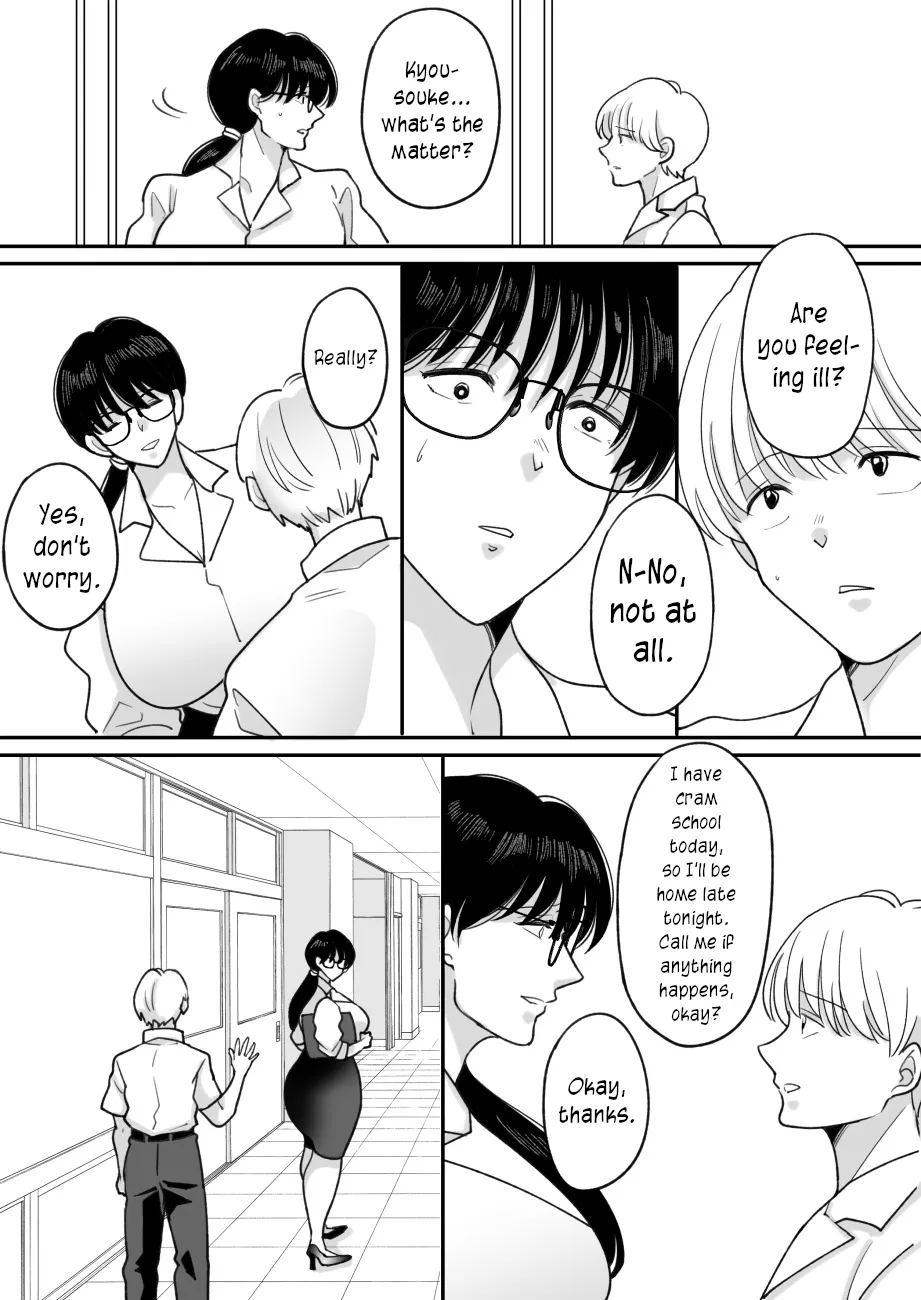 [Nyan dorosei]Suugaku Kyoushi no Kaa-san ga Taiiku Kyoushi ni Netorareru | My mother, the math professor, being stolen away by my gym professor, part 2[English] [joobuspaidatr] Page 44